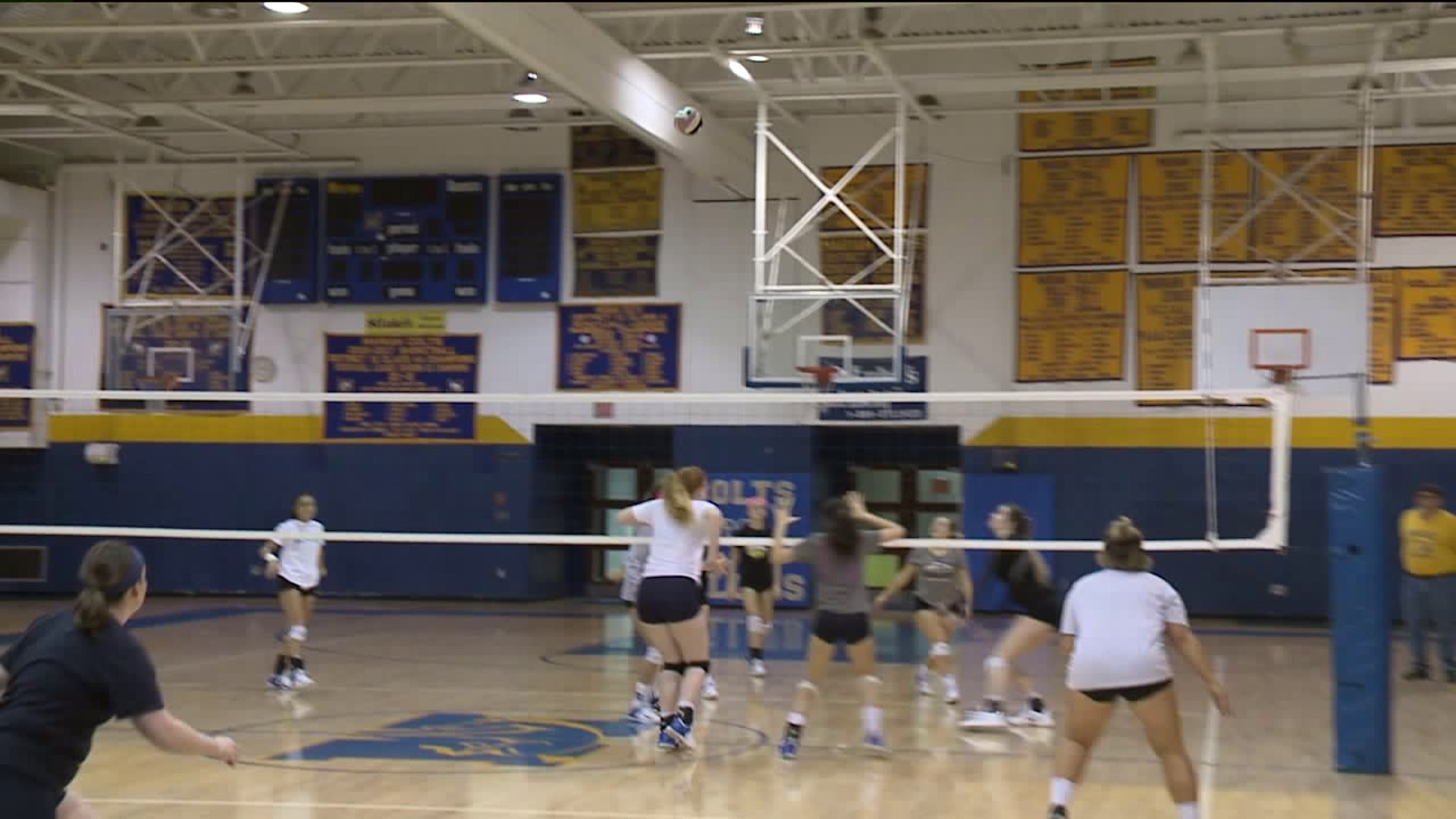 Marian Catholic volleyball