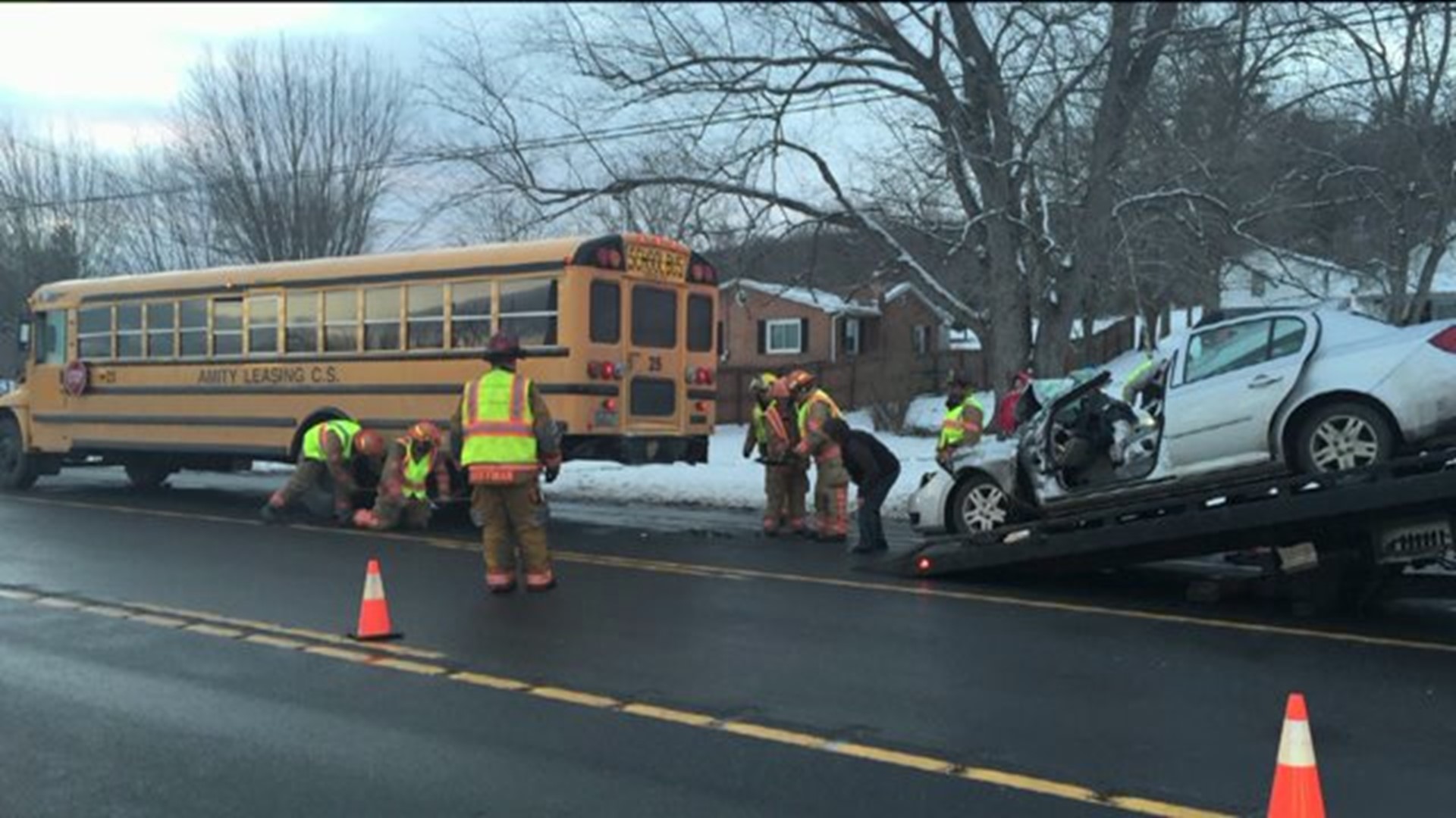 School Bus Crash in Northumberland County