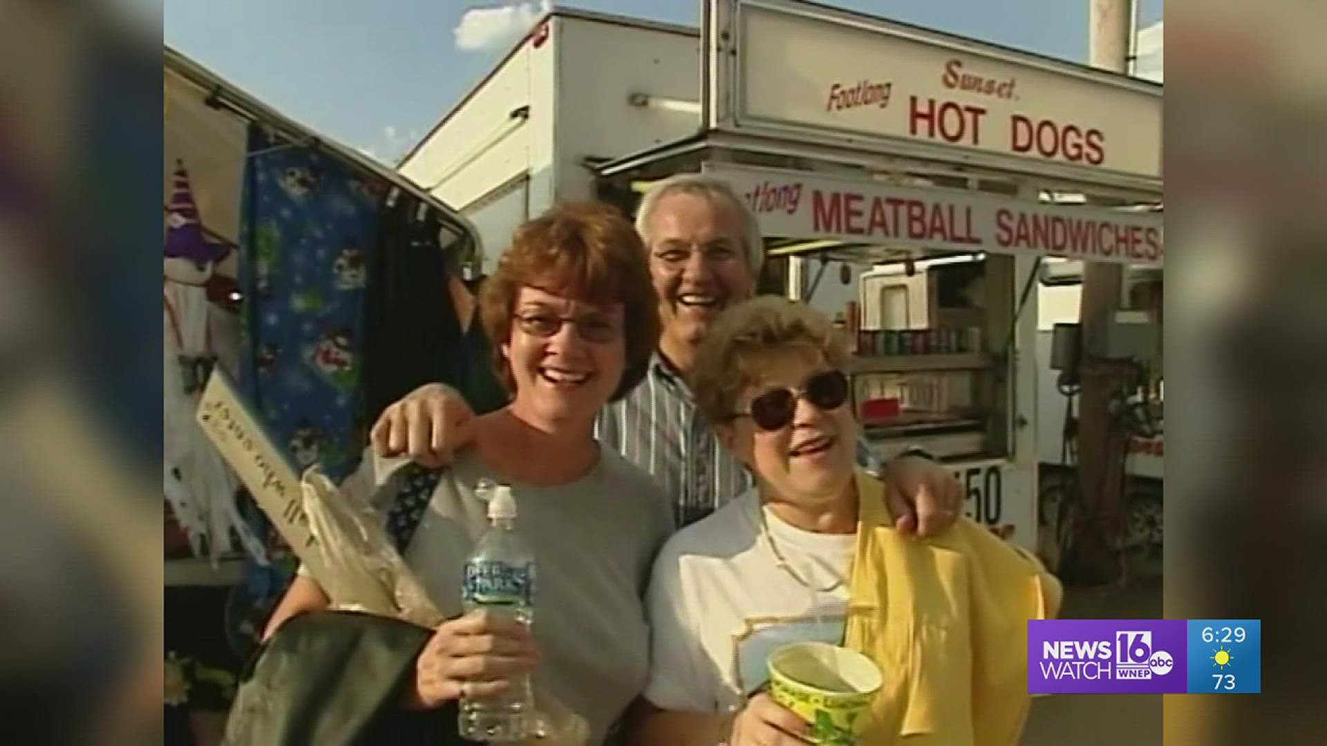 We take a walk down The Bloomsburg Fair with Mike Stevens 15 years ago.