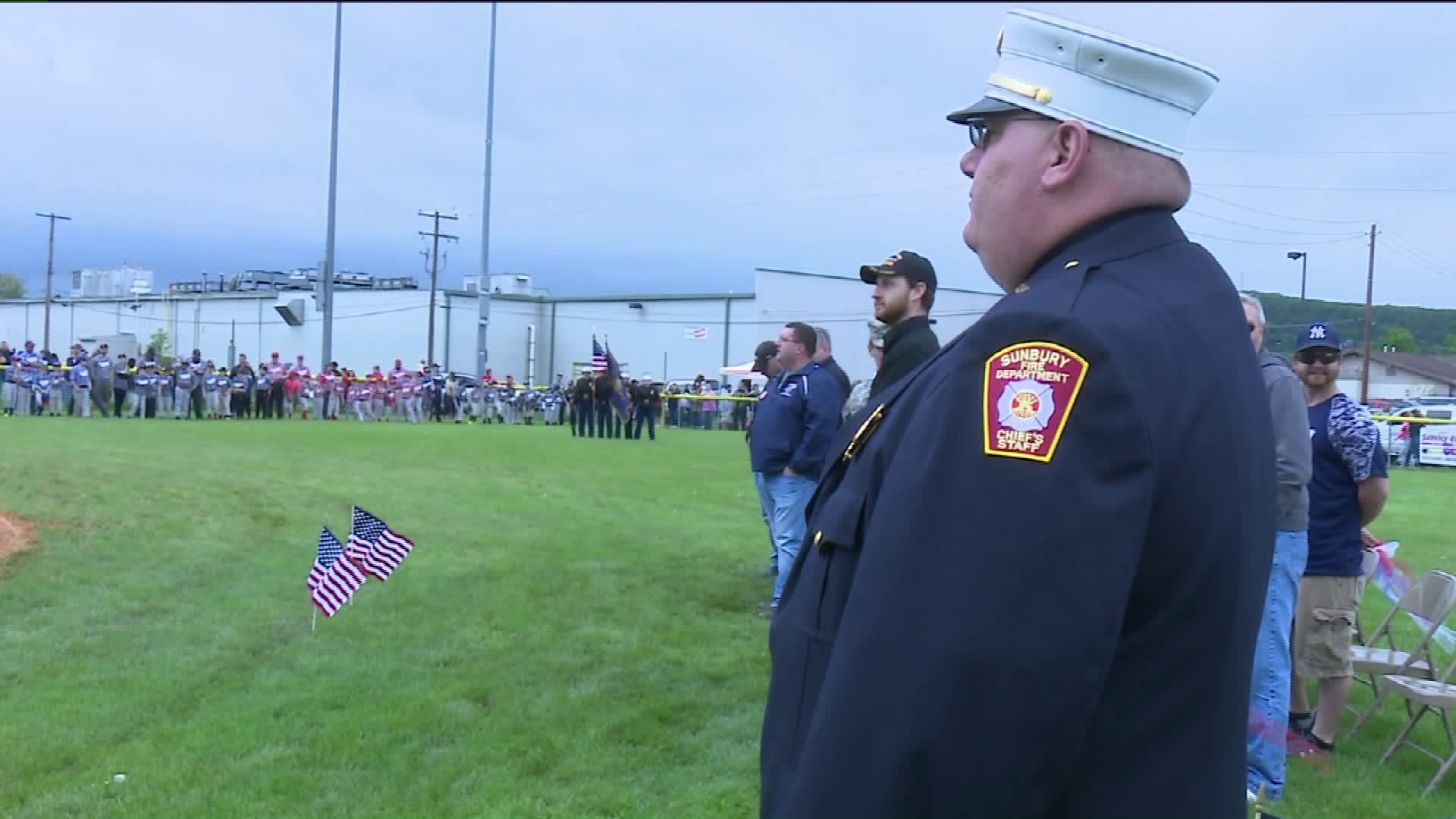 Youth Baseball Game Honoring Local Heroes Rained Out