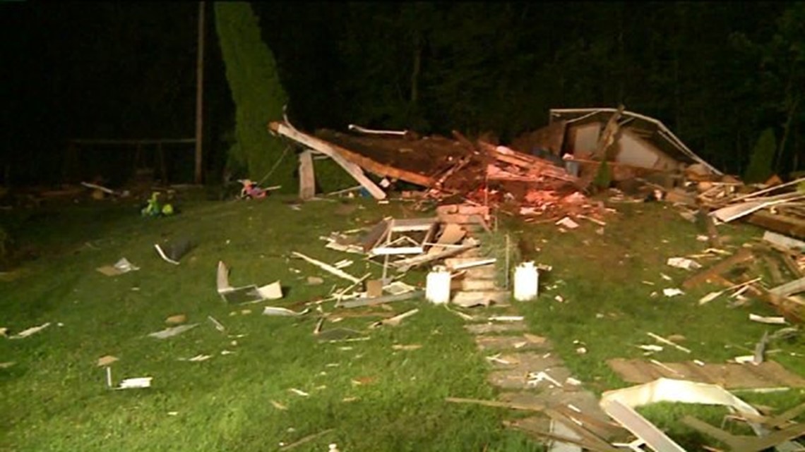 Family Exploding Family Survives Explosion at Home | wnep.com