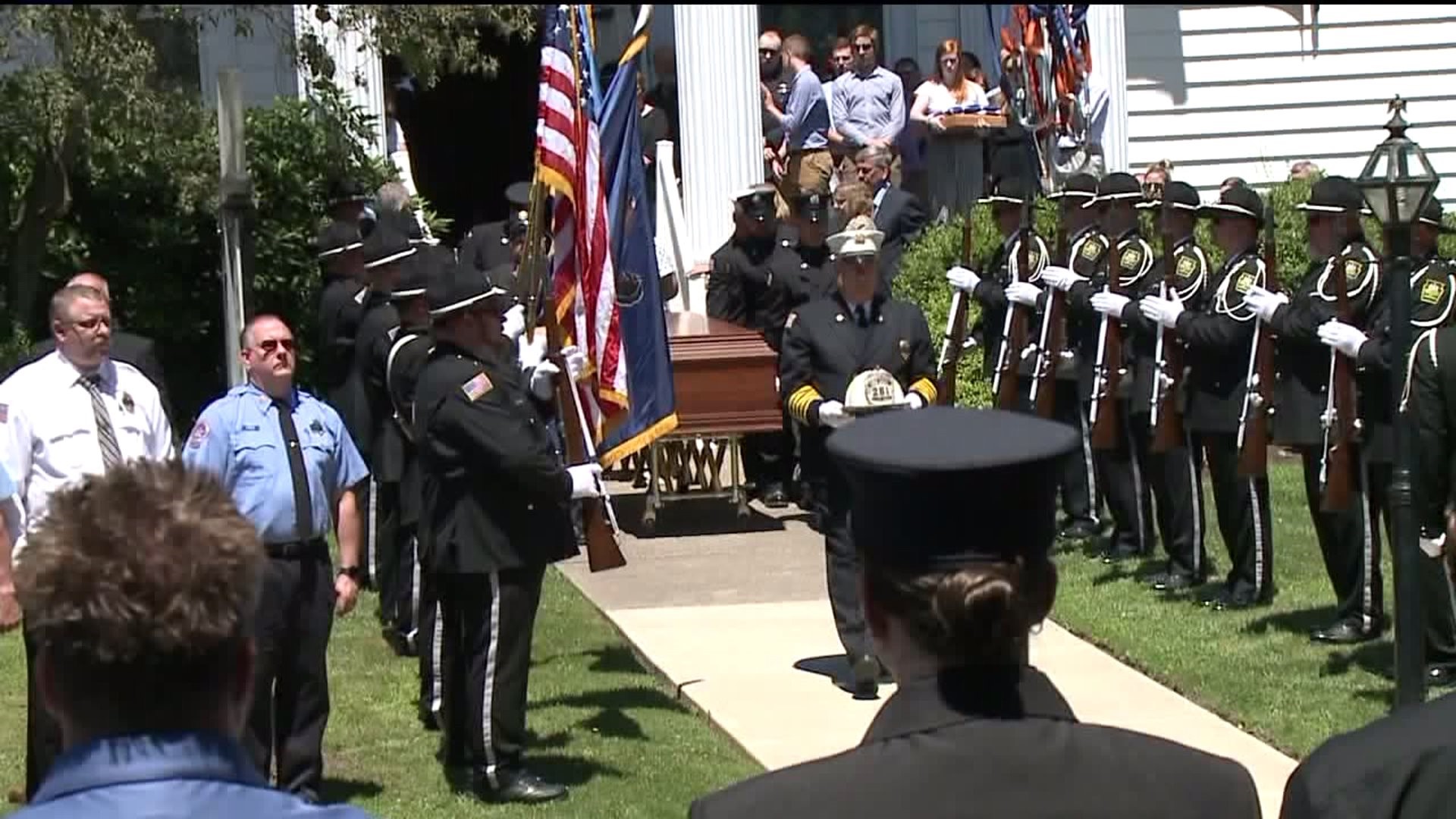 Luzerne County Firefighter Laid to Rest