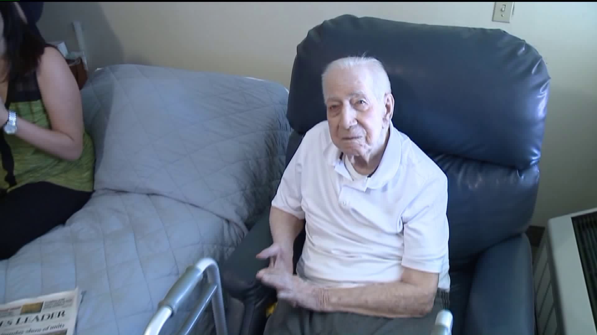 World War II Army Vet Turns 102, Shares His Secret to Long and Happy Life