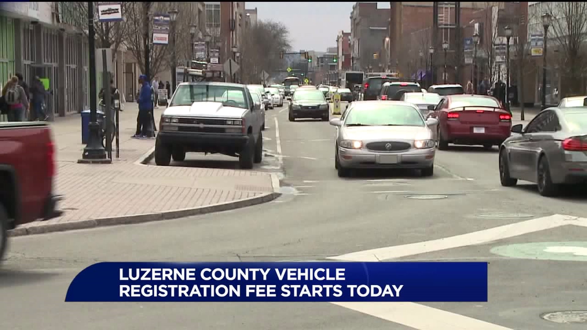 Registration Fee in Luzerne County Now in Effect