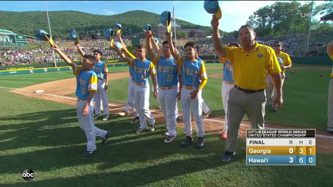 Hawaii defeats South Korea 3-0 to win Little League title