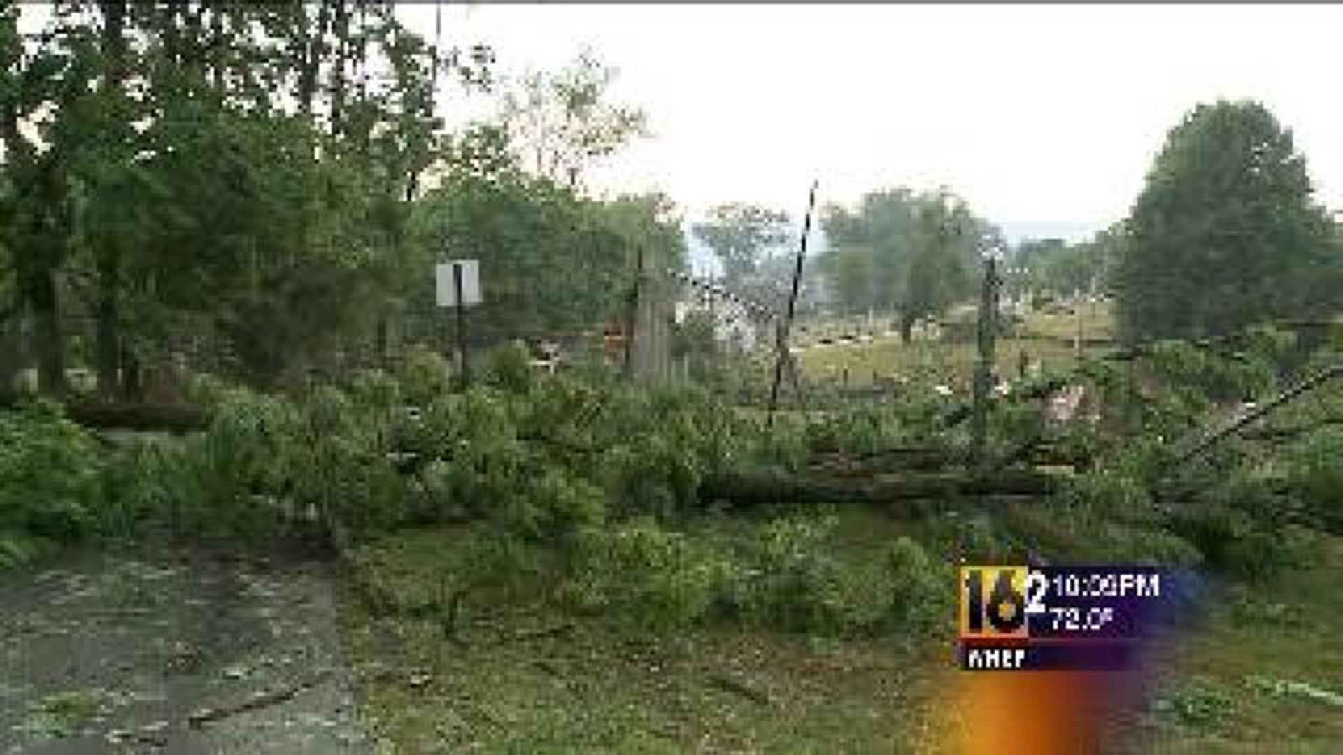 Thunderstorm Flips Planes, Downs Trees in Luzerne County