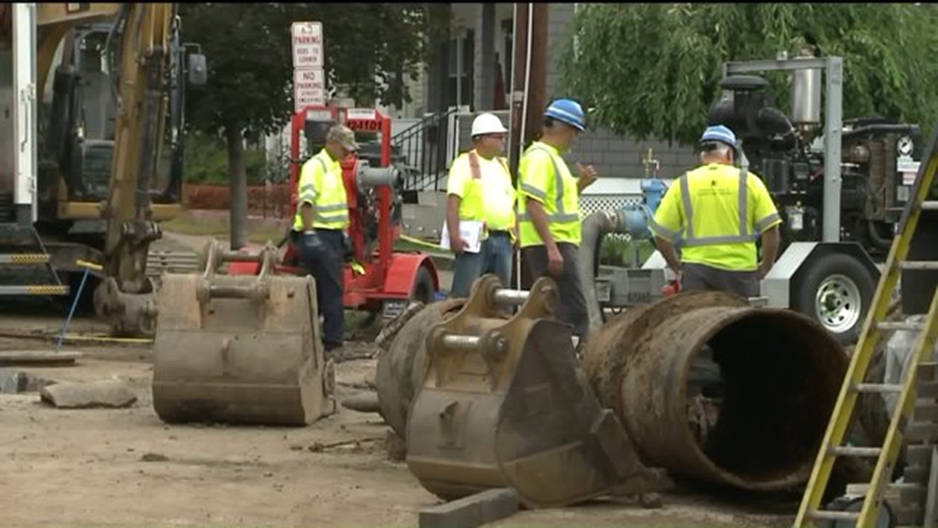 Water Work Ending in Kingston, Continuing in Wilkes-Barre