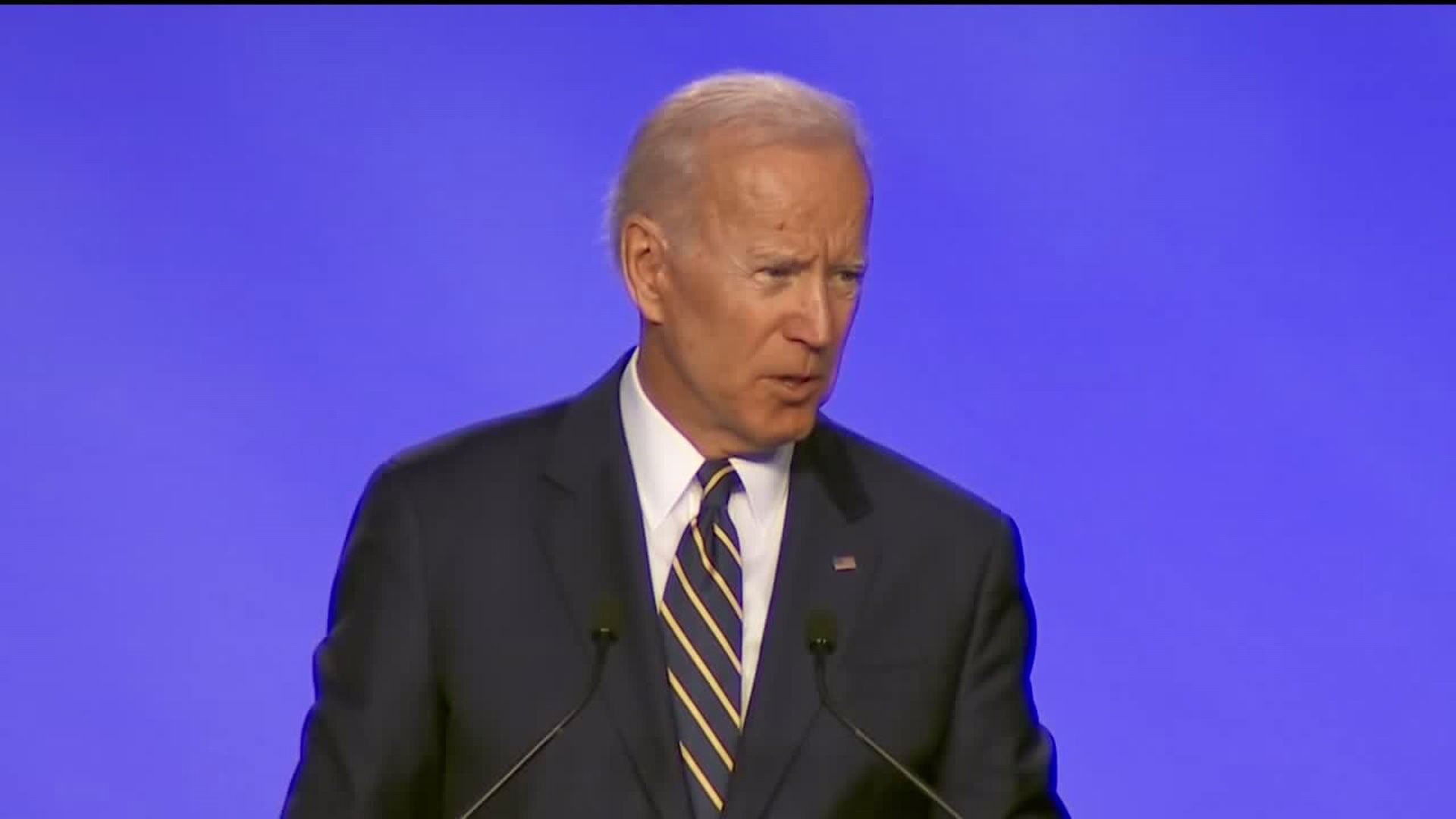 Scranton Prominent in Biden`s Speech as He Mulls Run in 2020