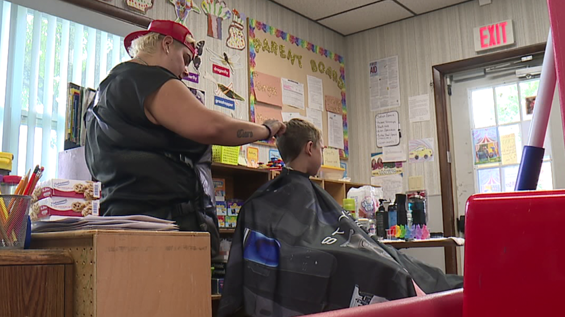 Free back-to-school haircuts for kids at Scranton daycare