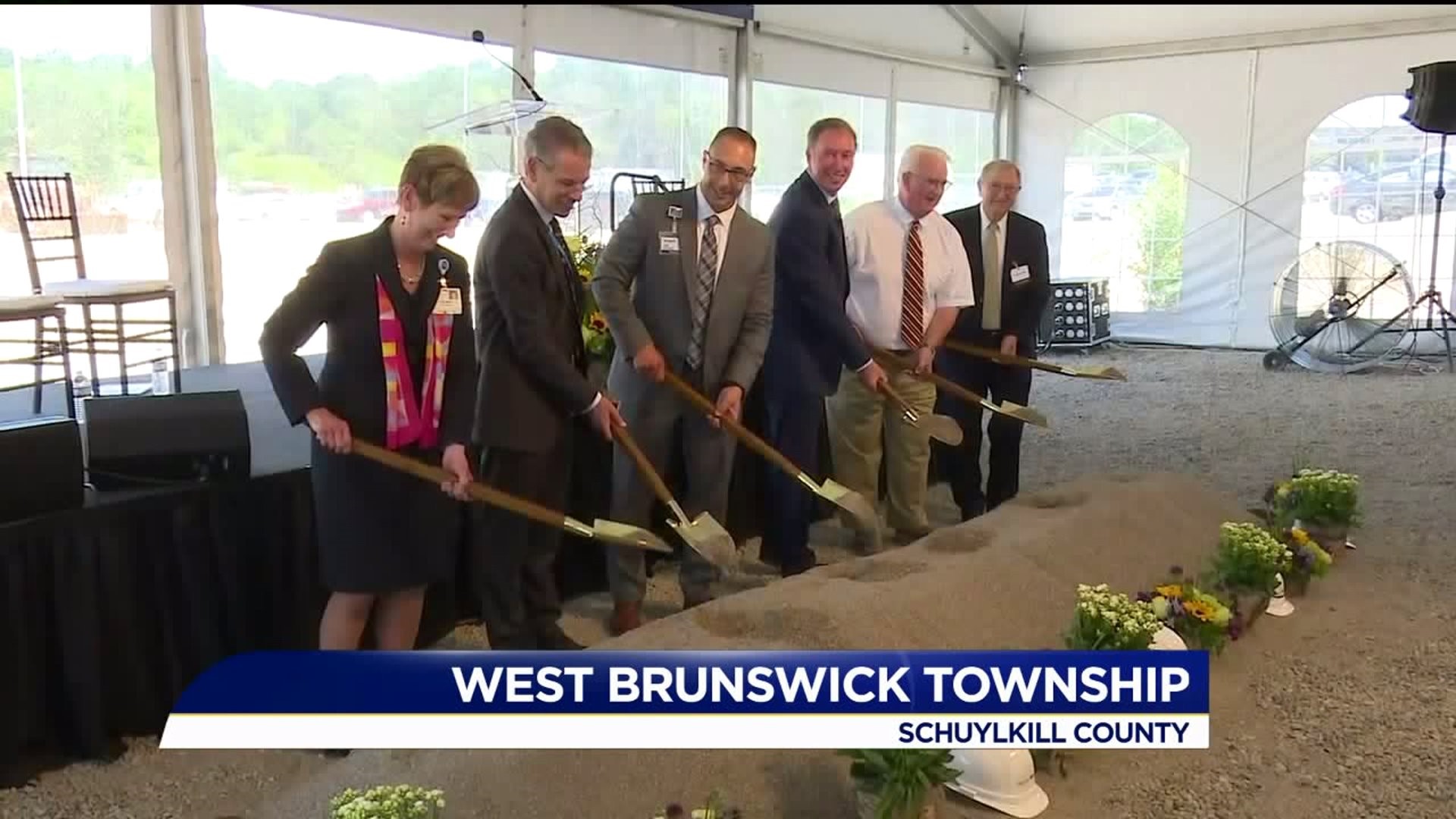 Breaking Ground for New Hospital in Schuylkill County