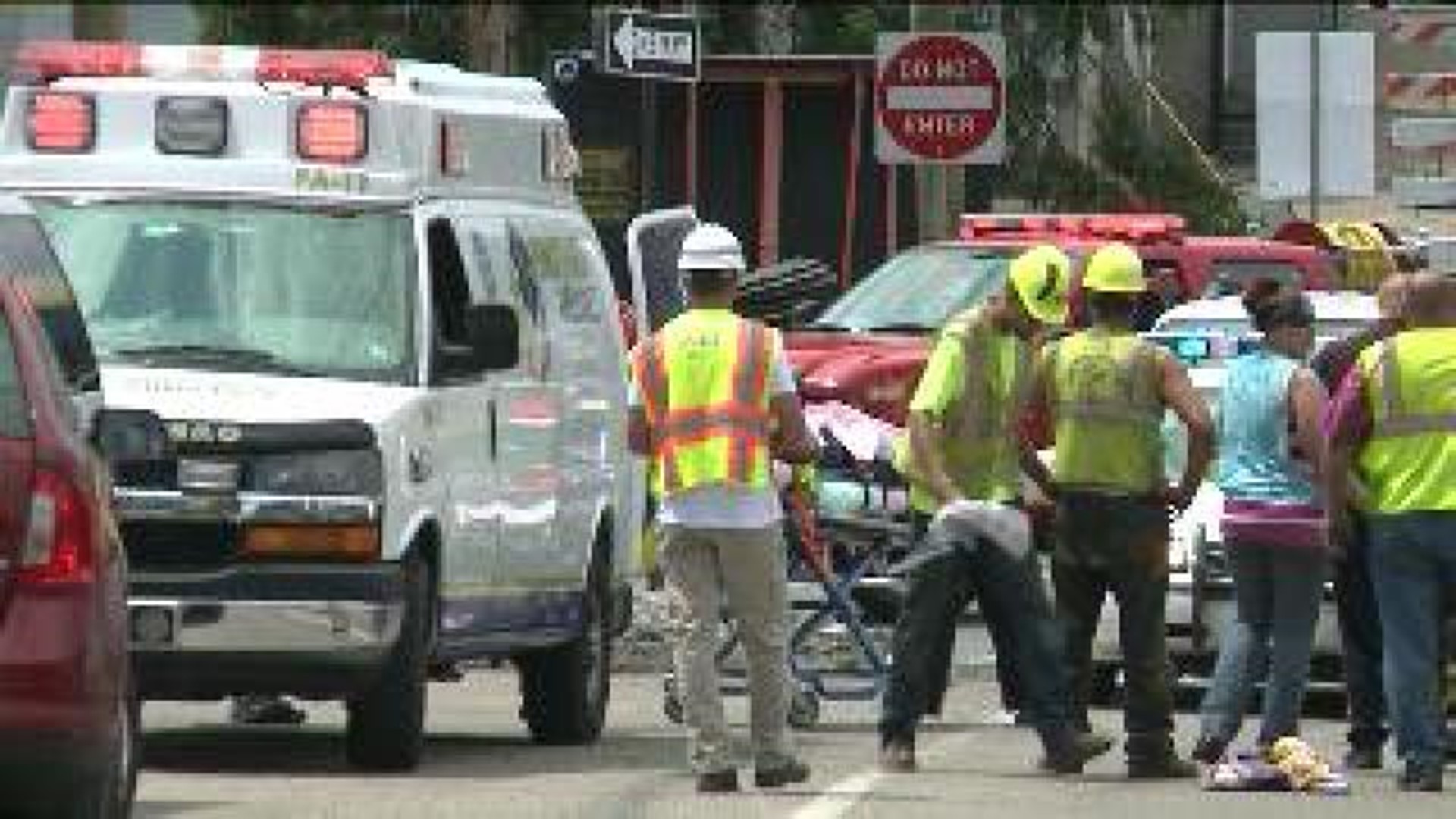 Road Worker Injured While Directing Traffic