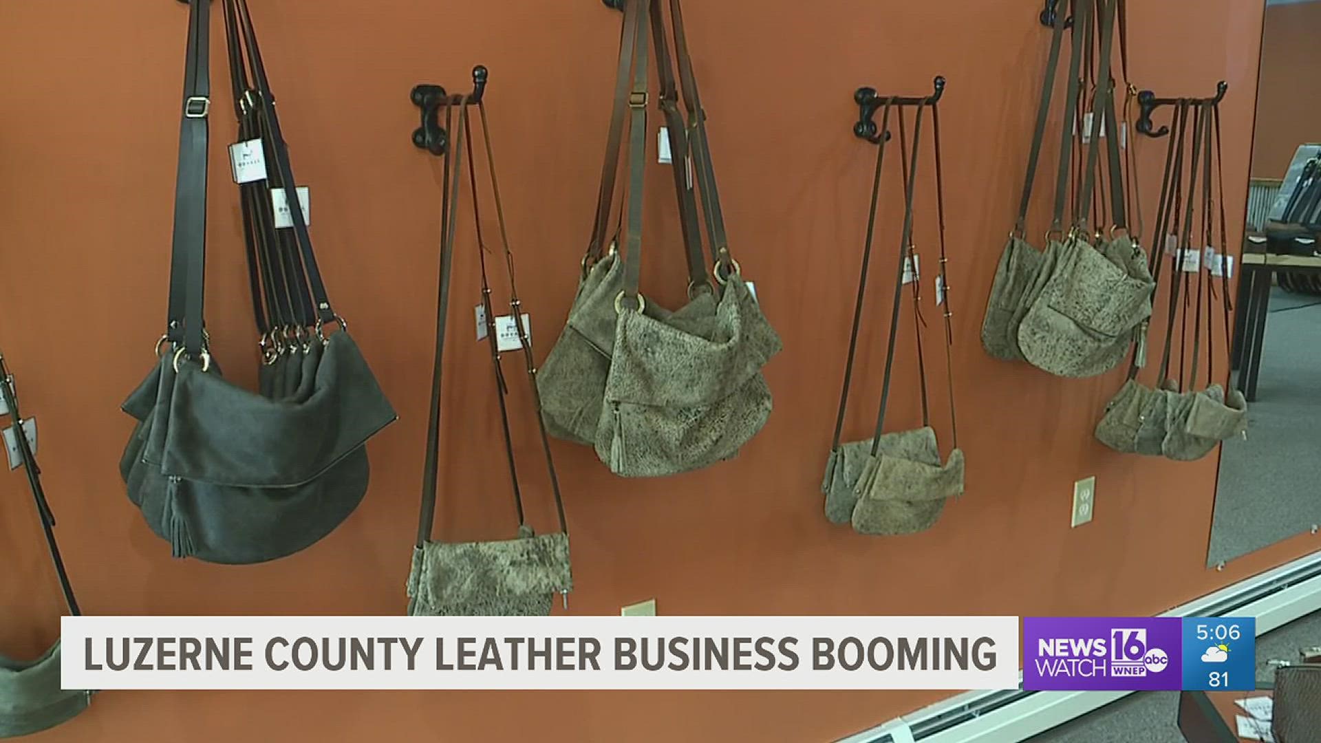 From Kingston to Hanover Township, the local leather artisan business is growing despite the pandemic.