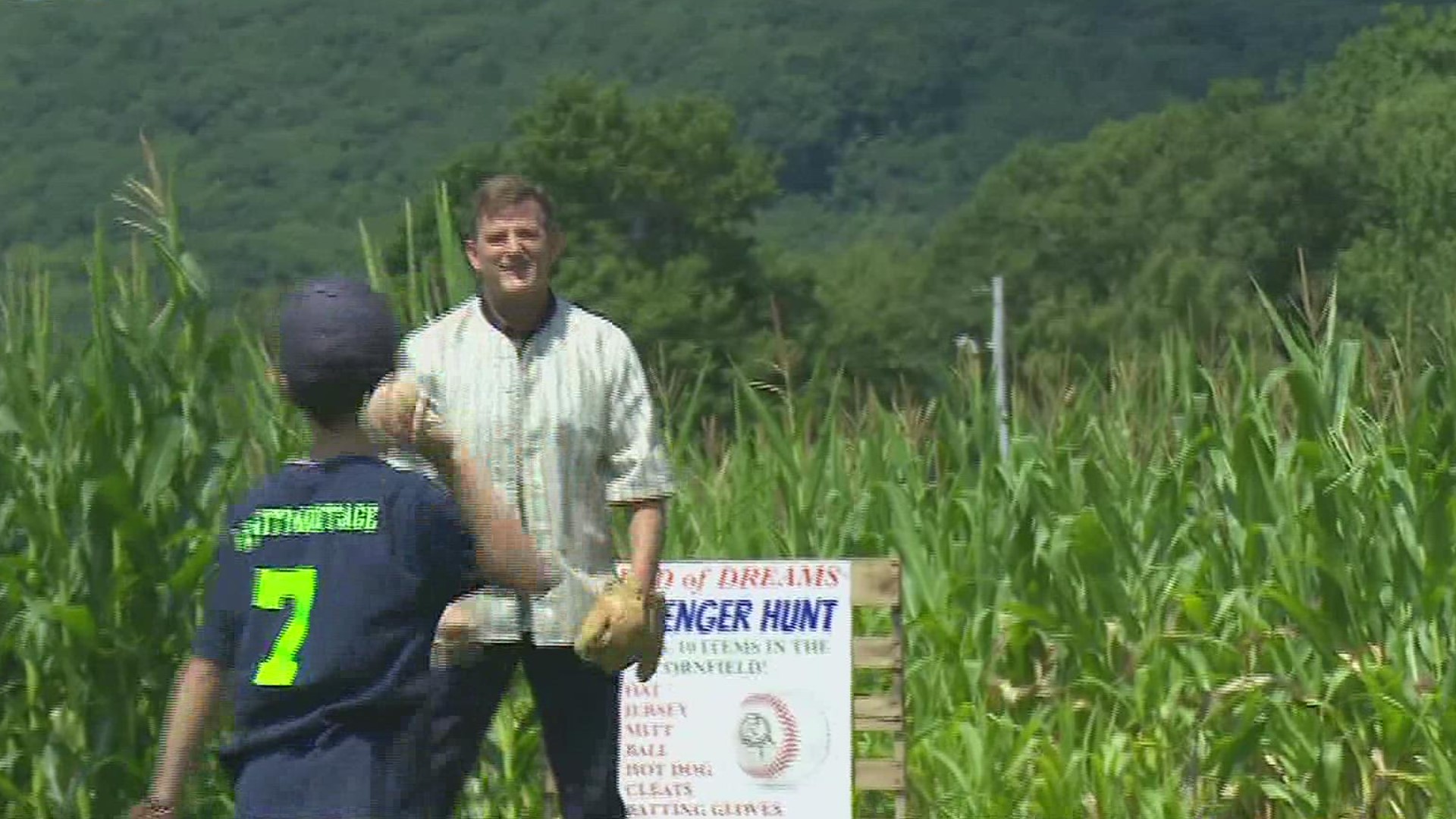 The baseball-themed event was held at Ritter's Winery & Cidery in Mount Cobb.