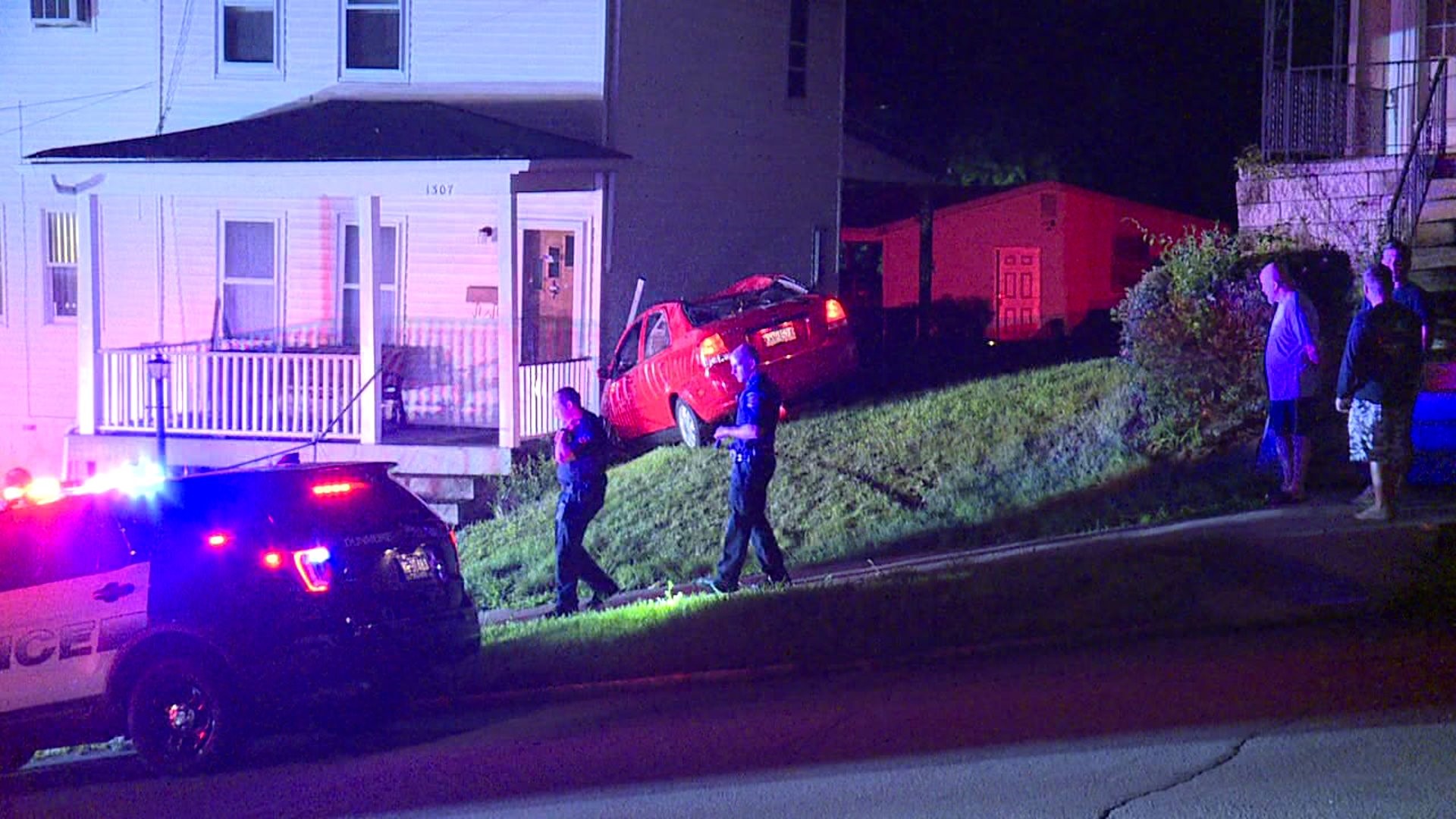 Driver Falls Asleep, Crashes Into Home in Dunmore