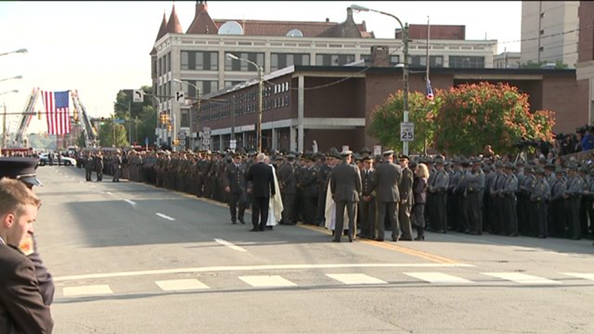 Funeral Guests Describe Solemn Scene