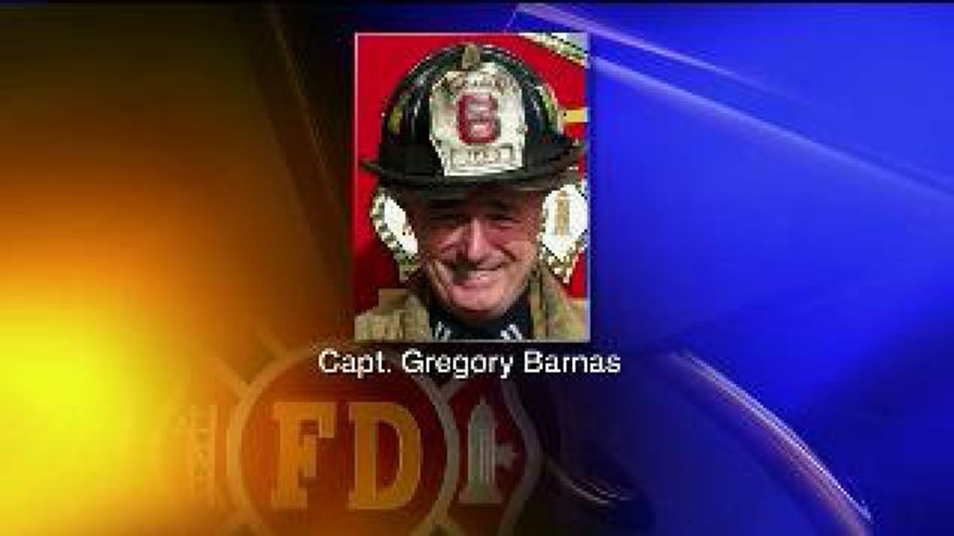 Mourning Firefighter Killed in Line of Duty