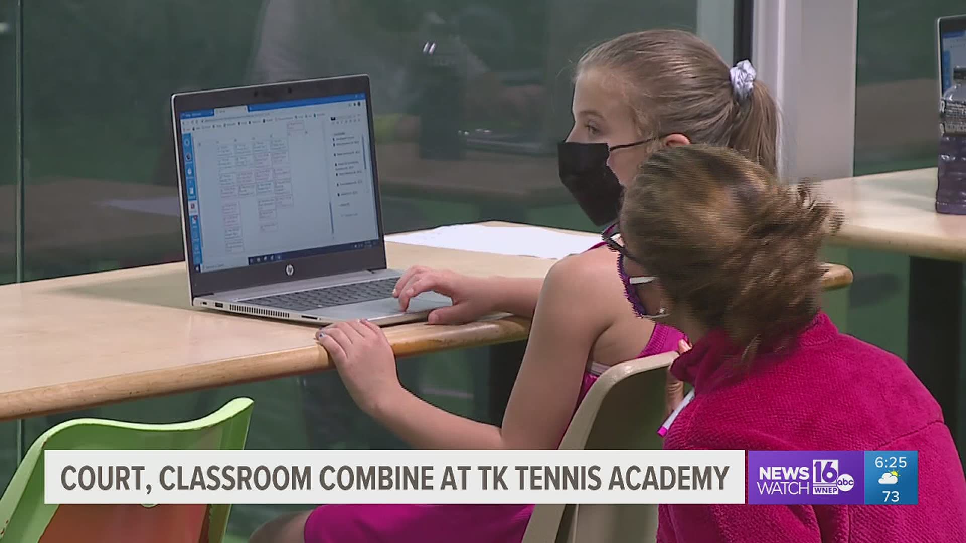 TK Tennis Academy brings court and classroom together with cyber school