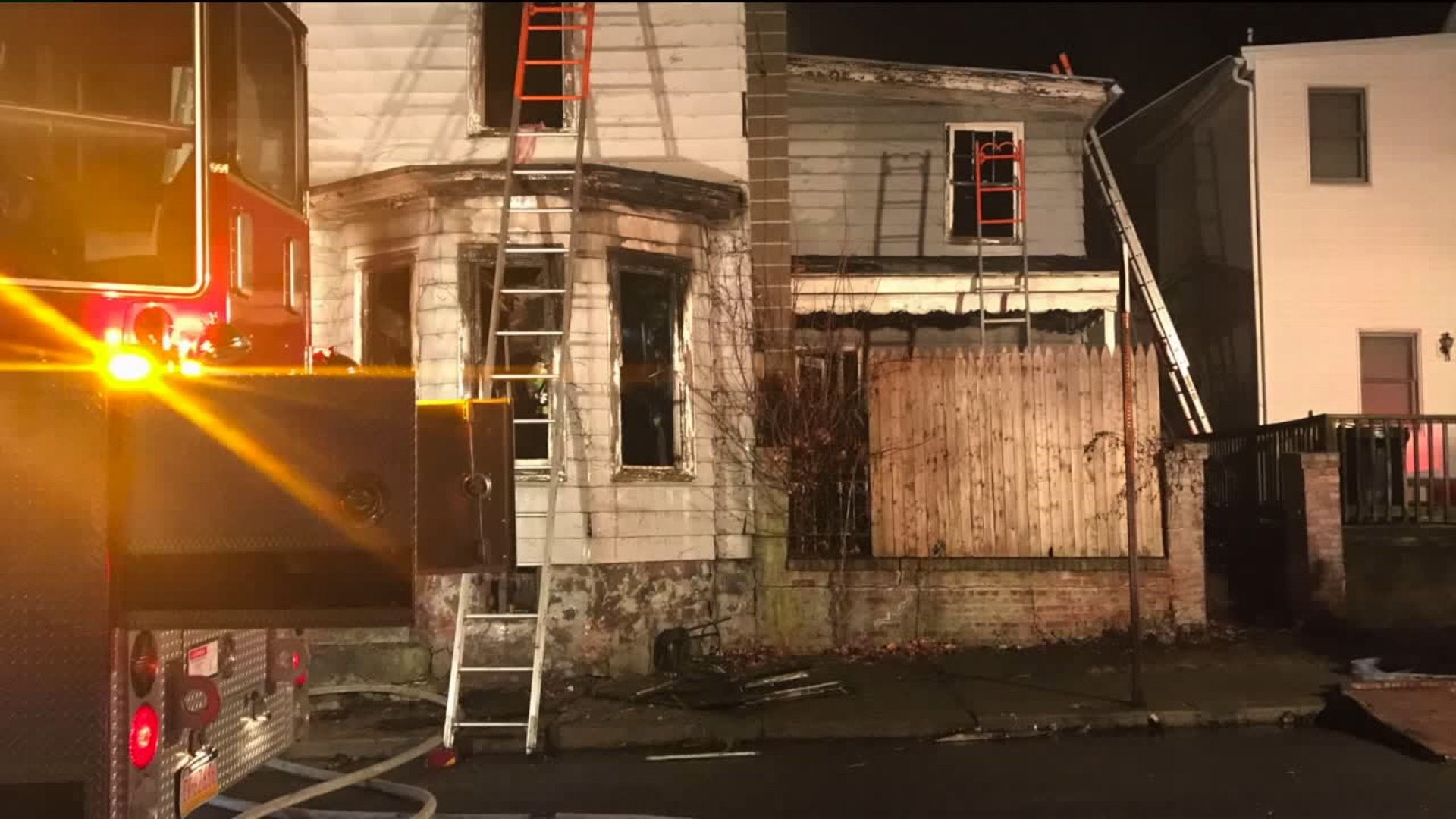 Flames at Vacant Home in Schuylkill County