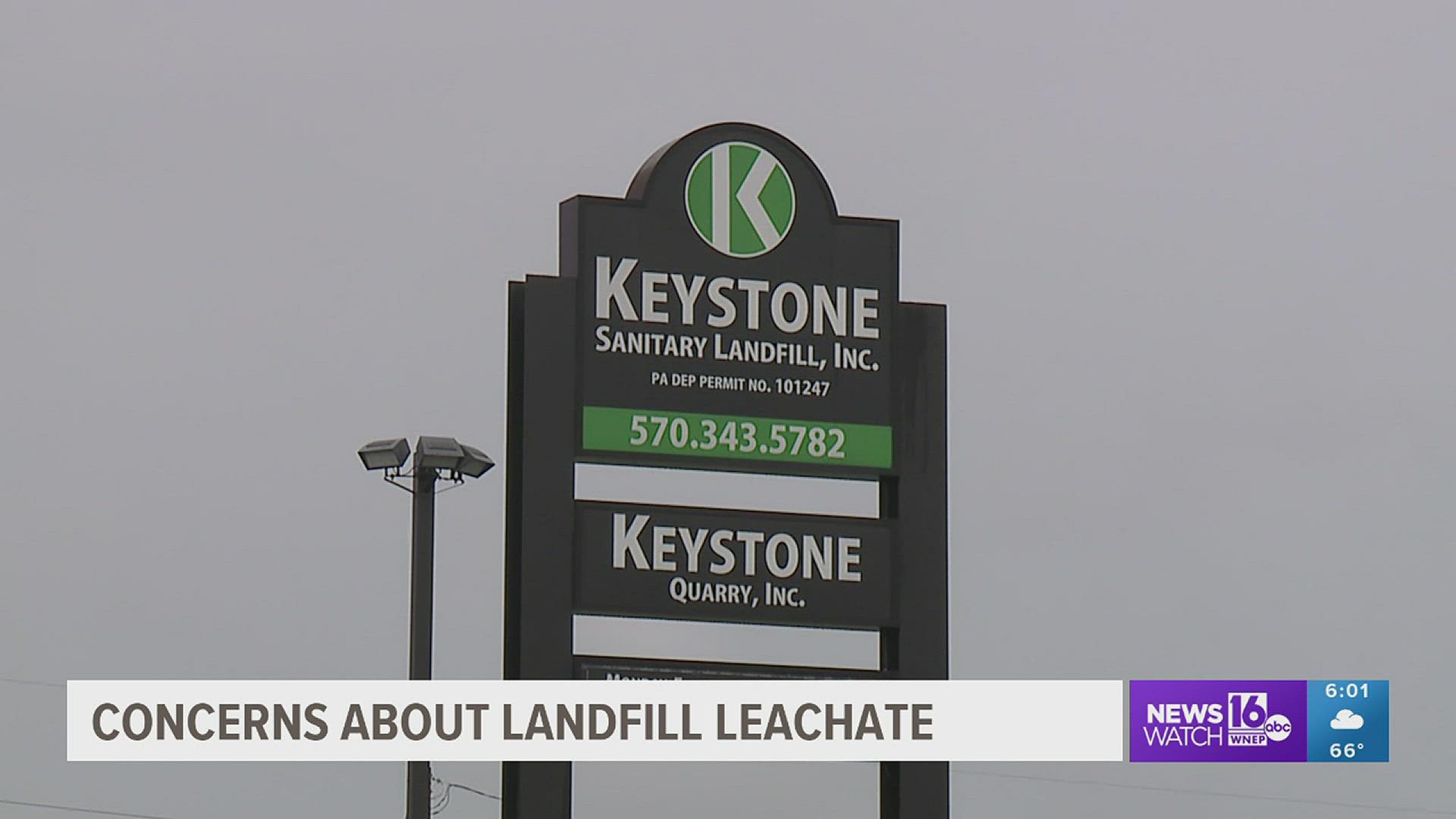 If approved, the Keystone Landfill in Lackawanna County can treat up to 200,000 gallons of leachate a day and discharge it directly into a creek.