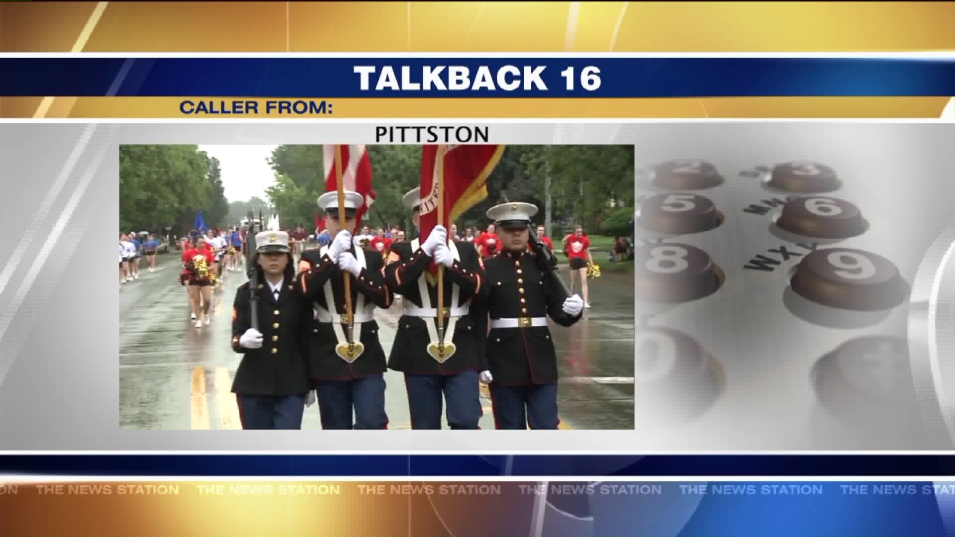 Talkback 16: Honoring Veterans, Rain Rain