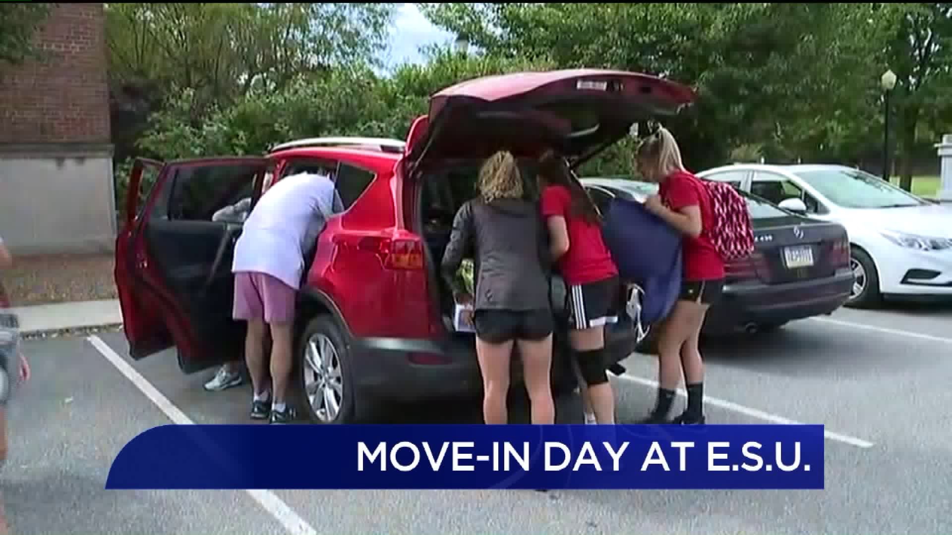 Move-in Day at ESU
