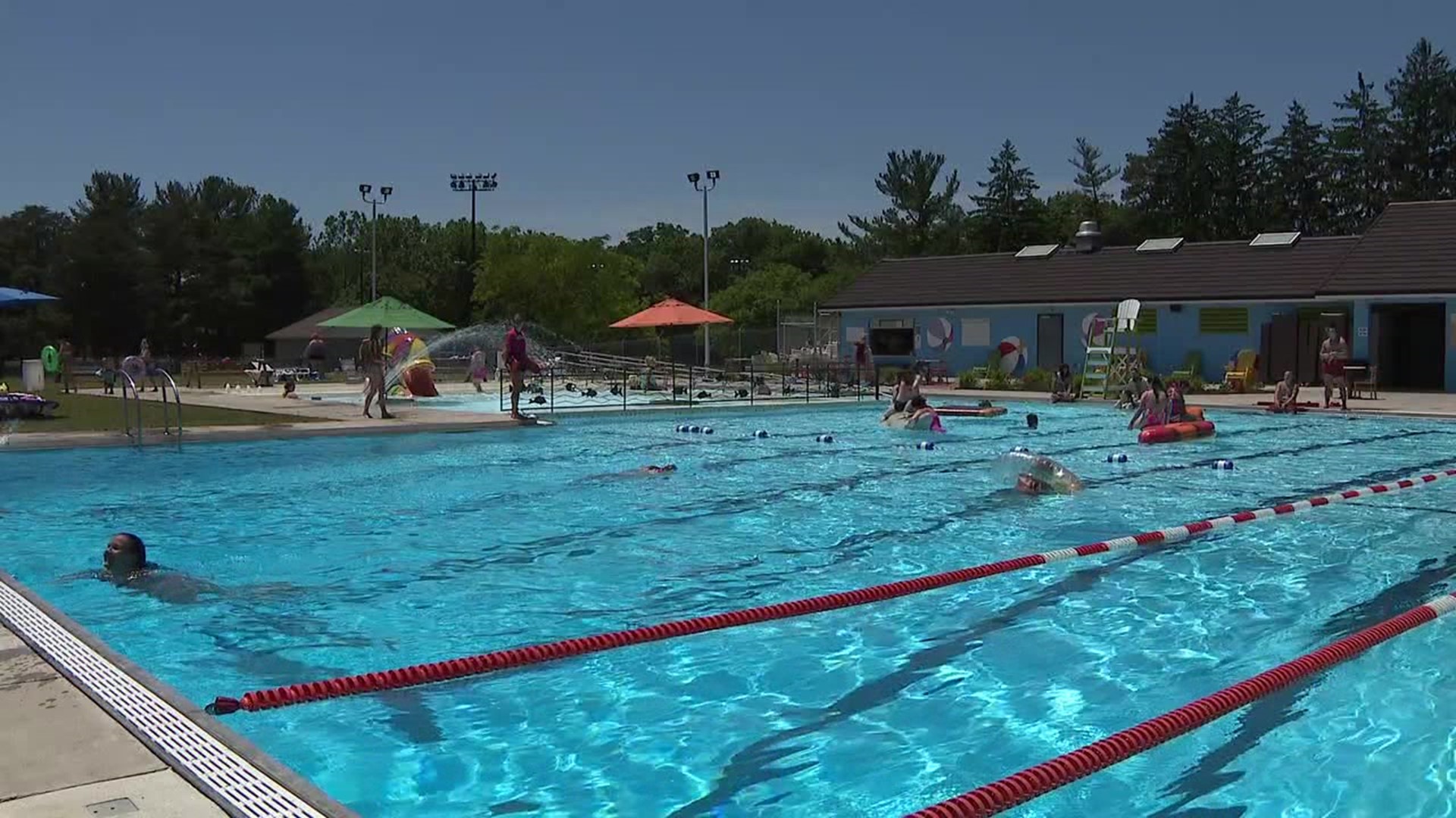 Swimming pools are allowed to open in the yellow and green phases of the state's reopening plan, but there are some new safety precautions in place.