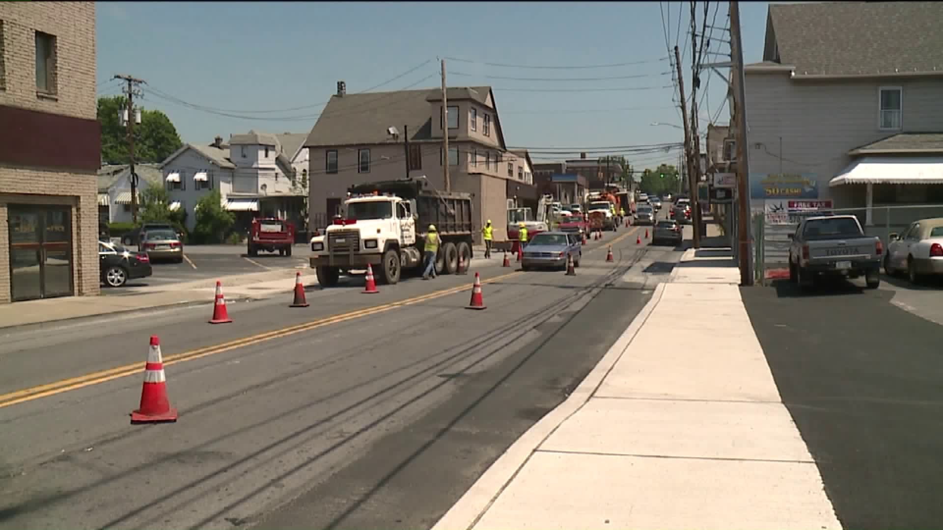 End in Sight for Dunmore Road Work