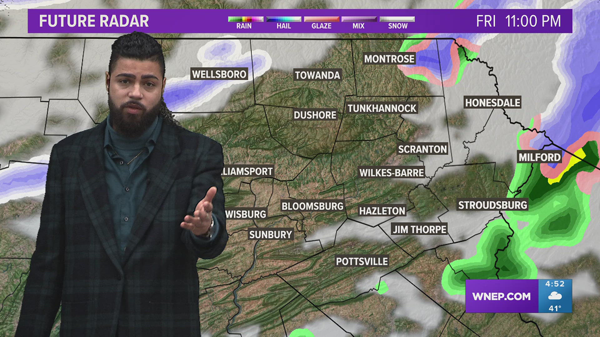Rain and snow mix tonight, wind advisories in effect | wnep.com