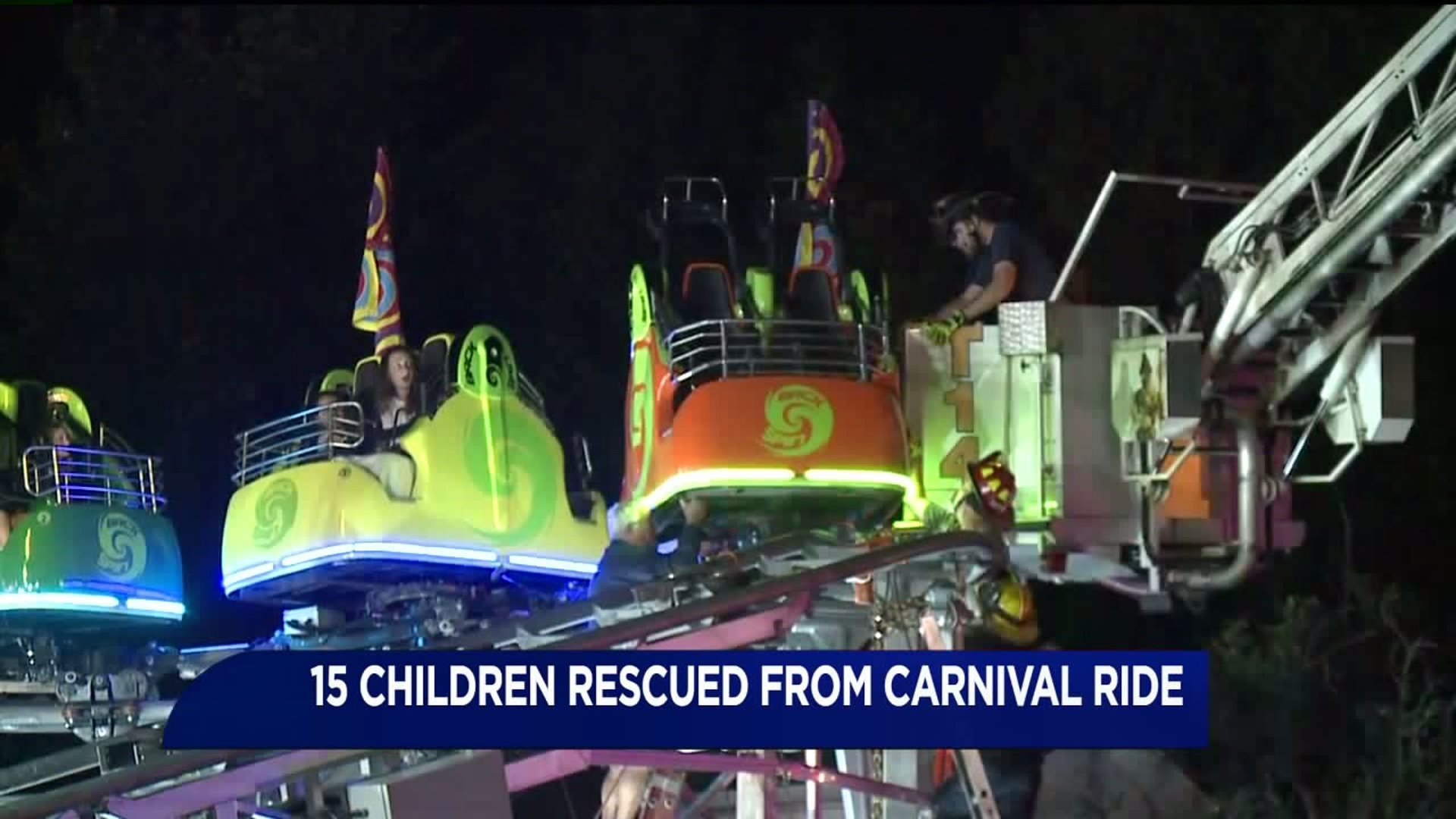 Children Rescued from Carnival Ride in Lackawanna County