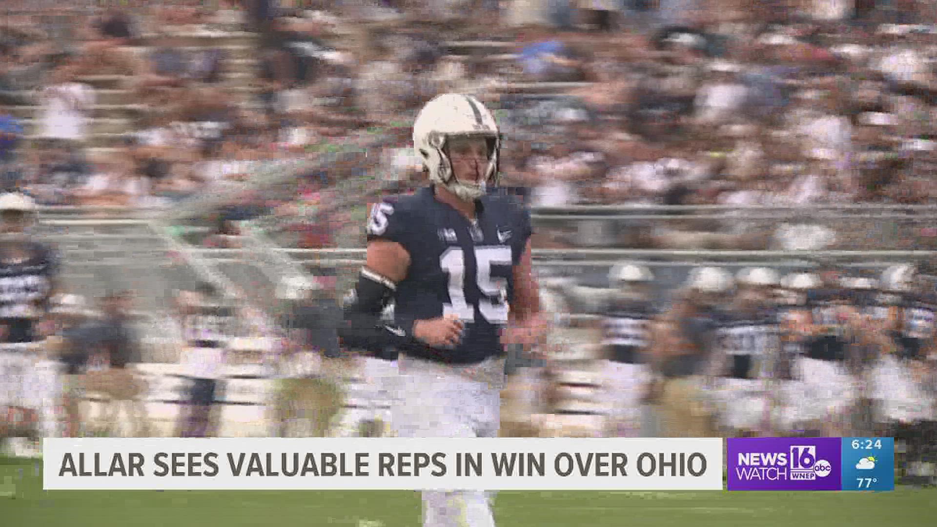 Penn State's Franklin backs QB Clifford amid calls for Allar