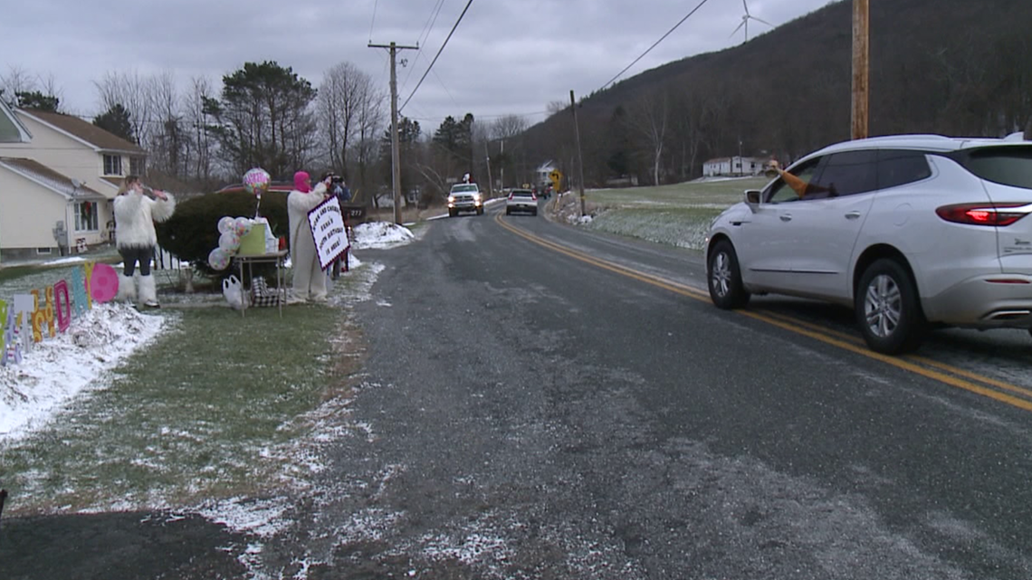 Birthday parade held for 100-year-old in Schuylkill County - Vimarsana News