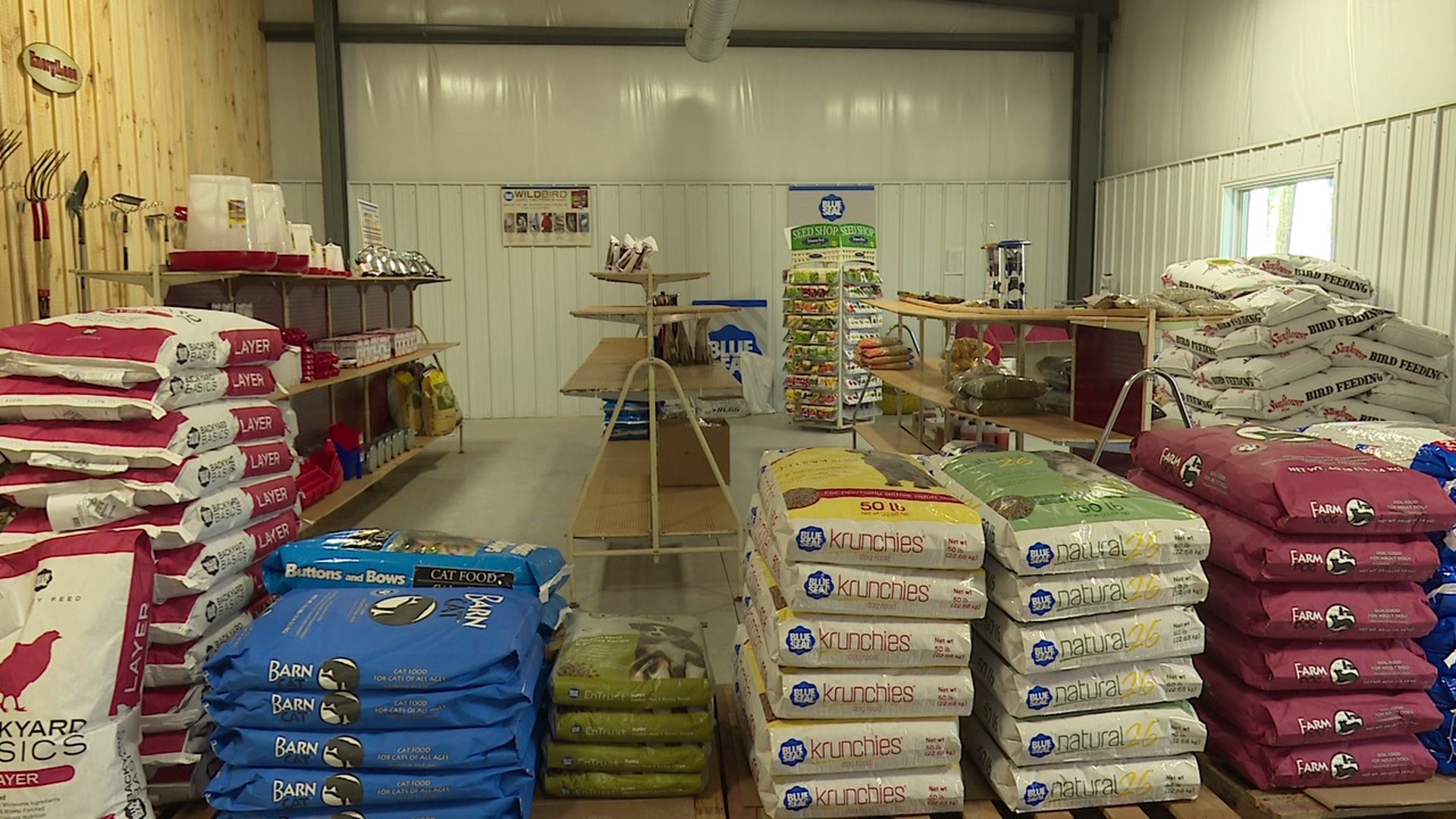 Feed Store Destroyed by Fire Reopens a Year Later