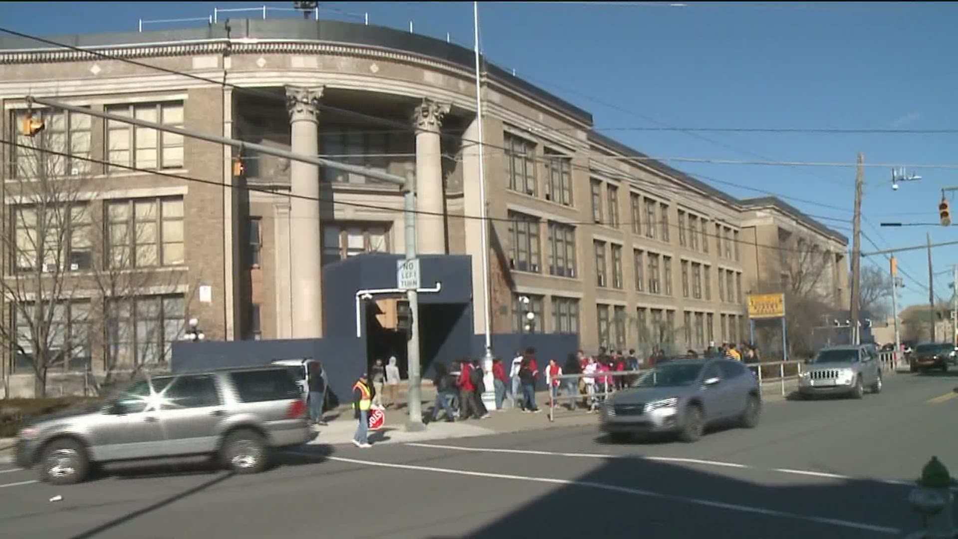 High school students in Wilkes-Barre learned the sad news when they arrived at school Wednesday morning.