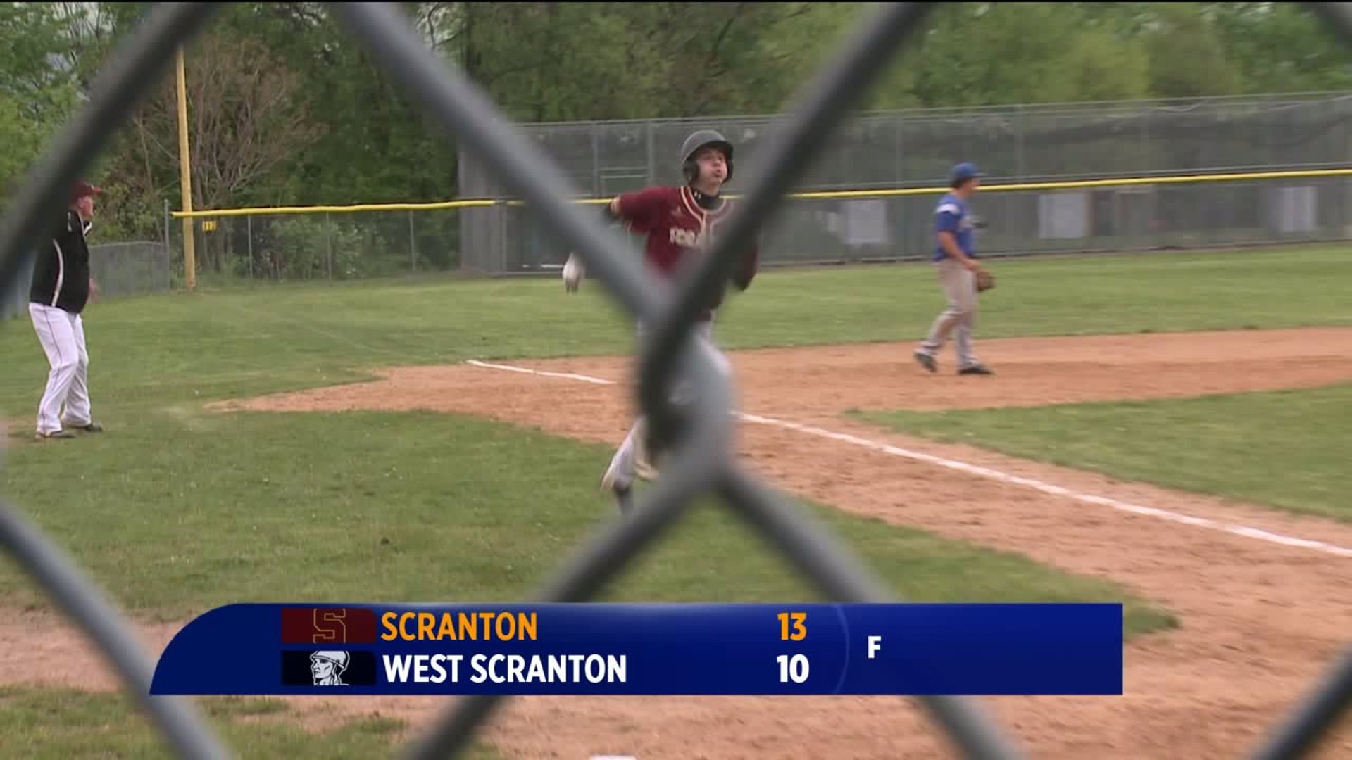 Scranton vs West Scranton baseball