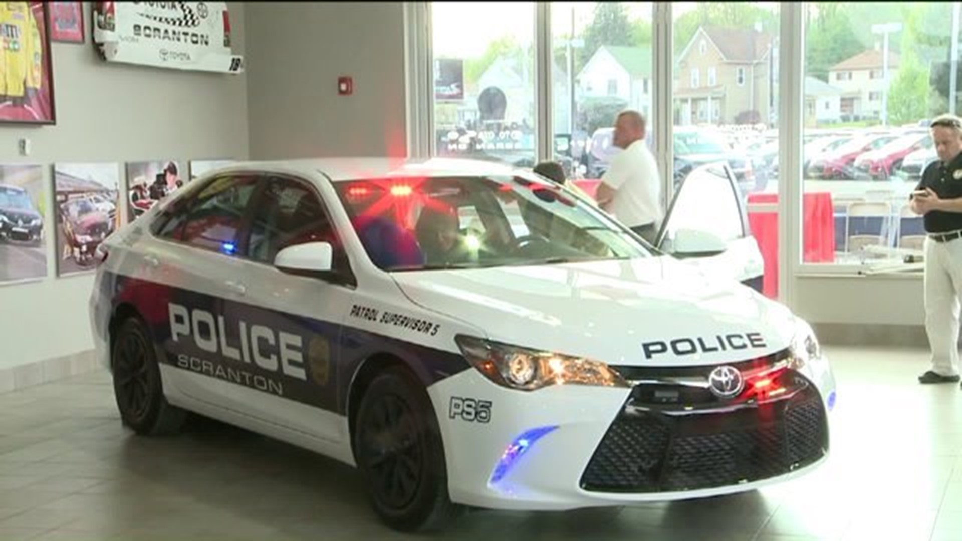 Scranton Business Donates New Car to Police Department