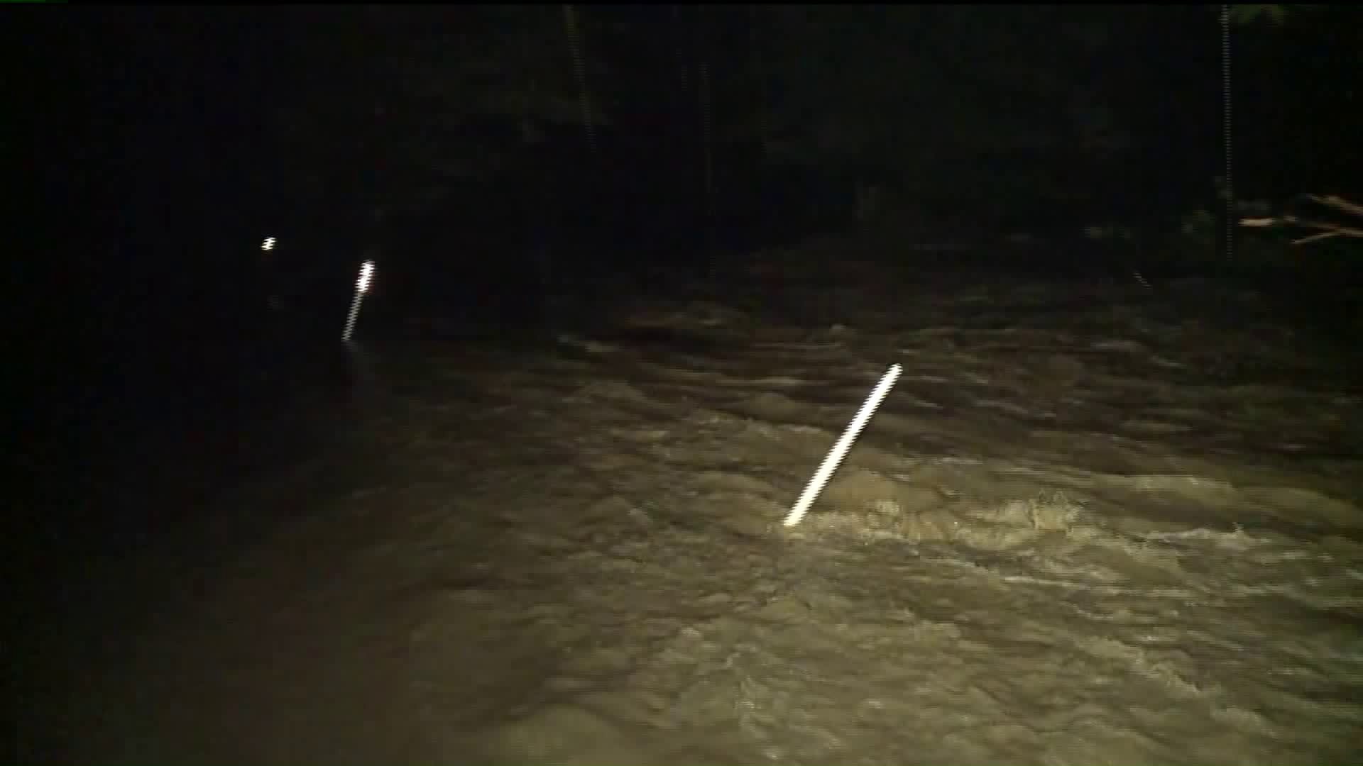 Flash Flooding in Northeastern Bradford County