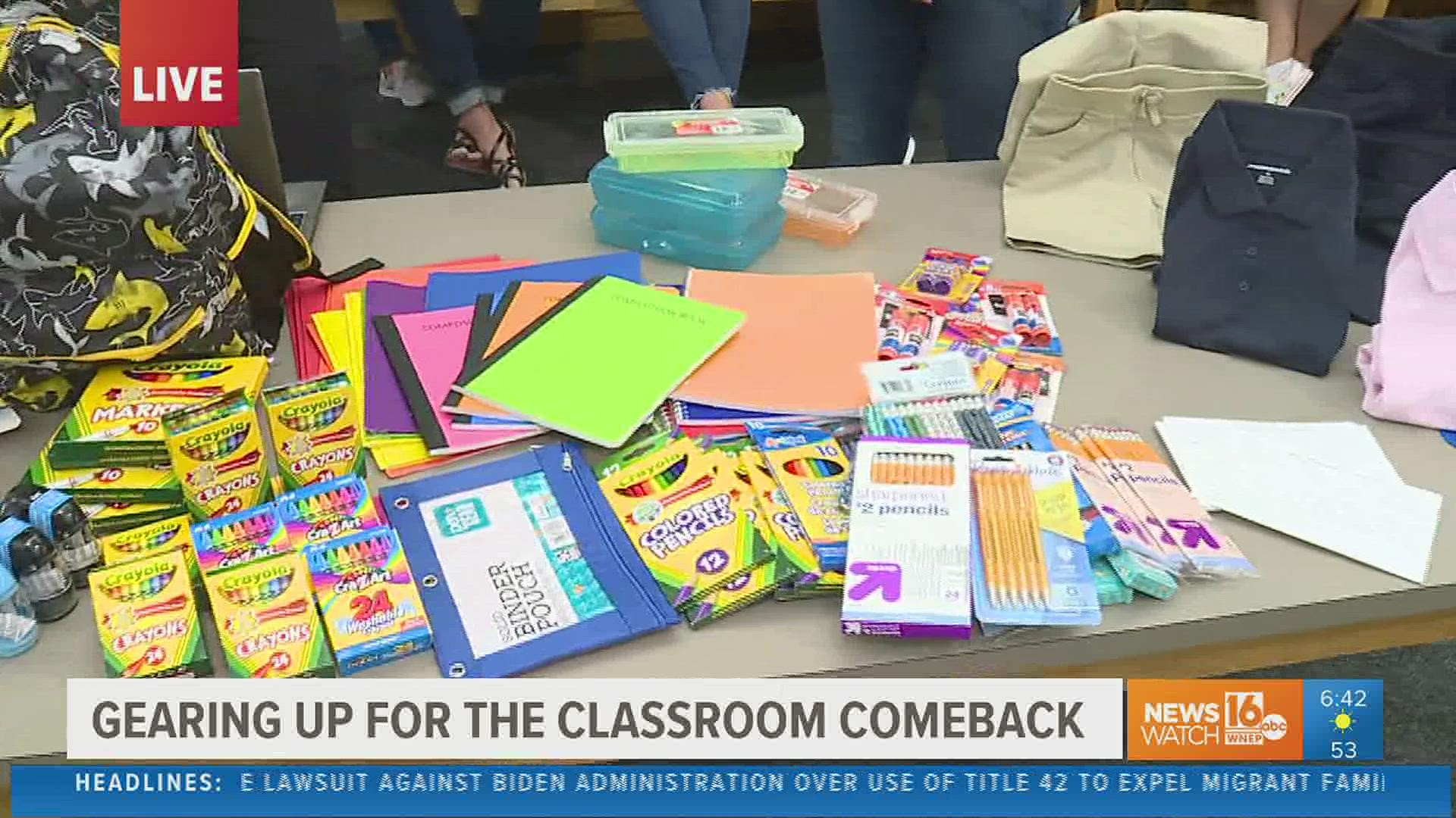 With August upon us, signs of "back to school" are just about everywhere. Newswatch 16's Ryan Leckey shared tips from local teachers on how to get ready for 2021.