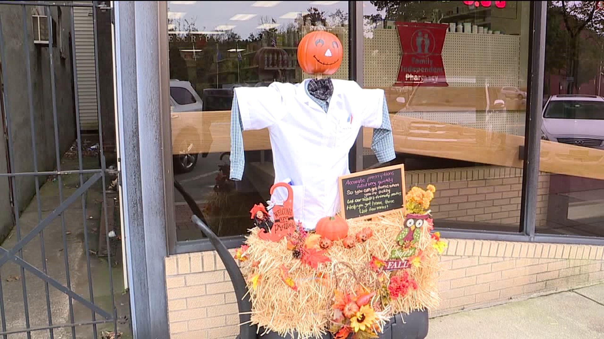 Scarecrows Line the Streets of Palmerton