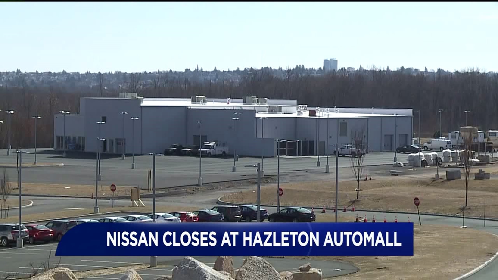 Nissan Dealership Closes at Hazleton Automall