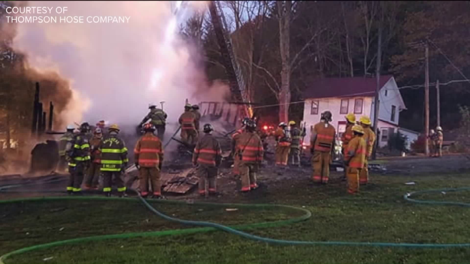 Fire and Explosion Level Home in Susquehanna County