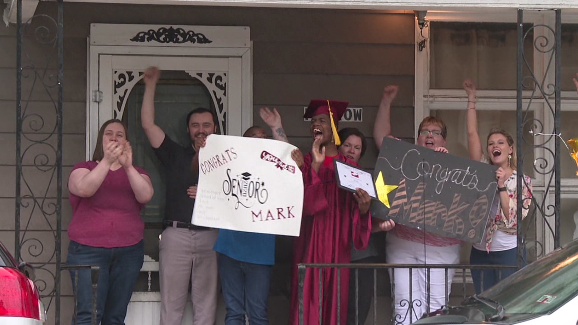 There were plenty of smiles and cheers as students from Schuylkill Intermediate Unit 29 in Minersville graduated.