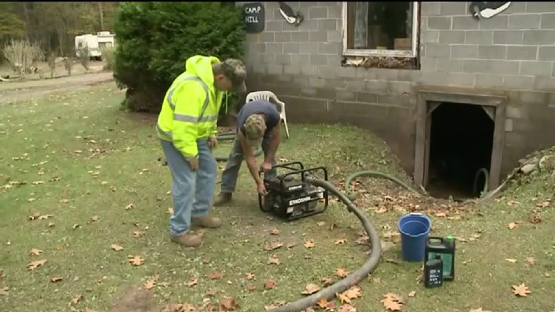 Neighbors Come Together to Help with Flooding Cleanup