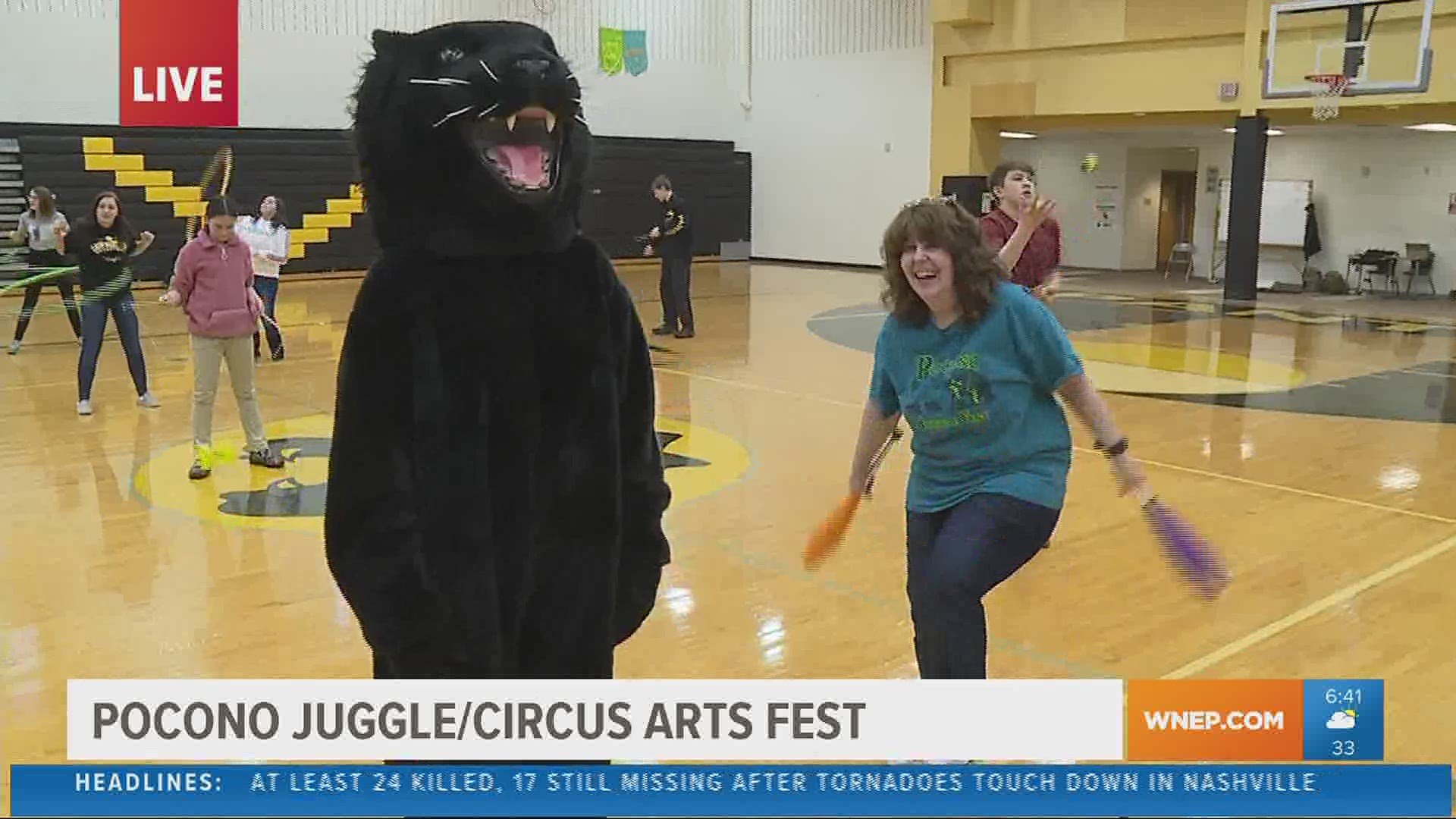 It's the three-day event where you can learn all sorts of circus tricks and tips.