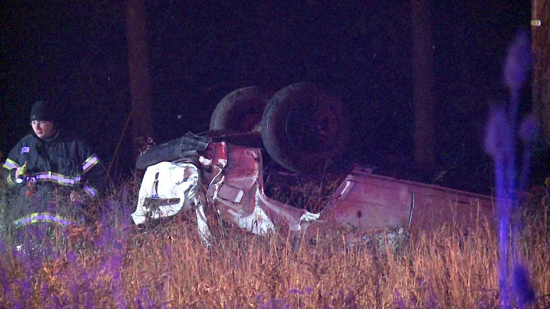 Police Investigating One Car Crash in Luzerne County