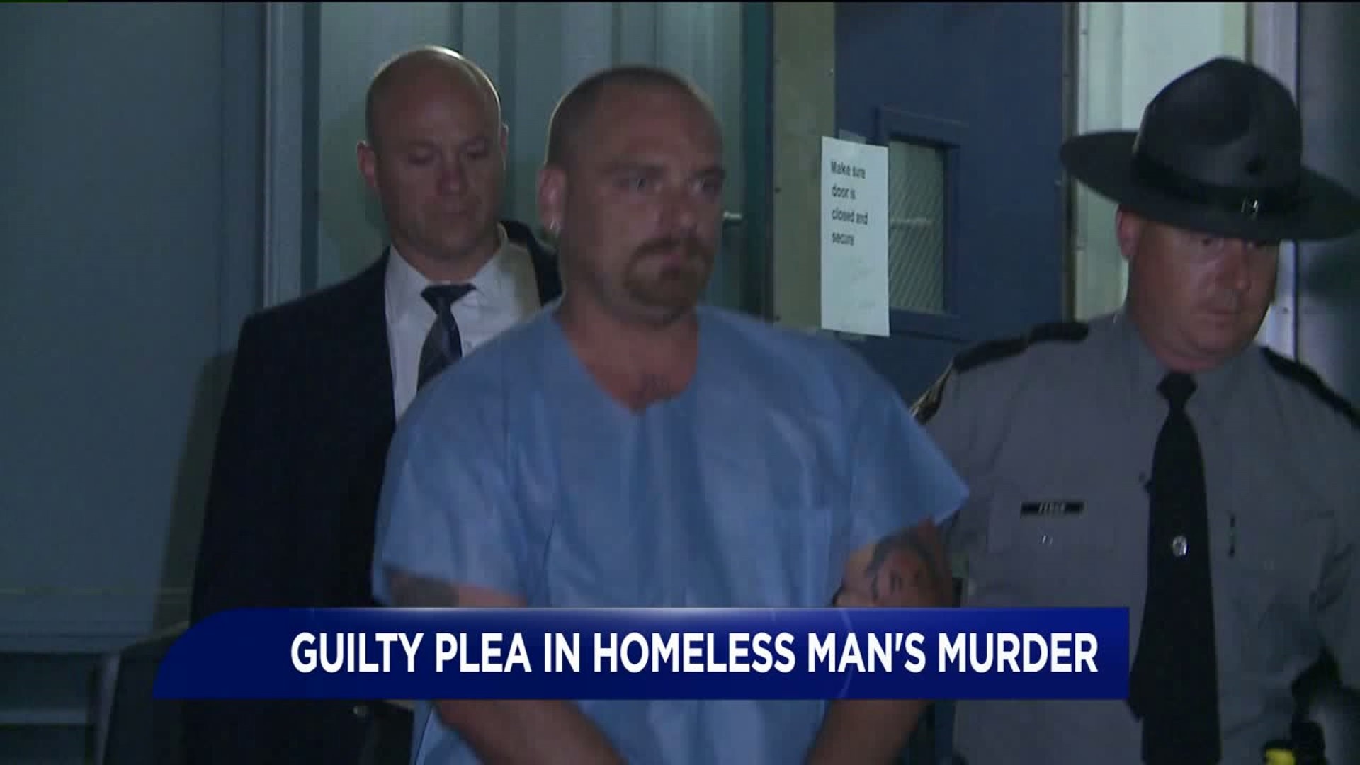 Guilty Plea in Murder of Homeless Man
