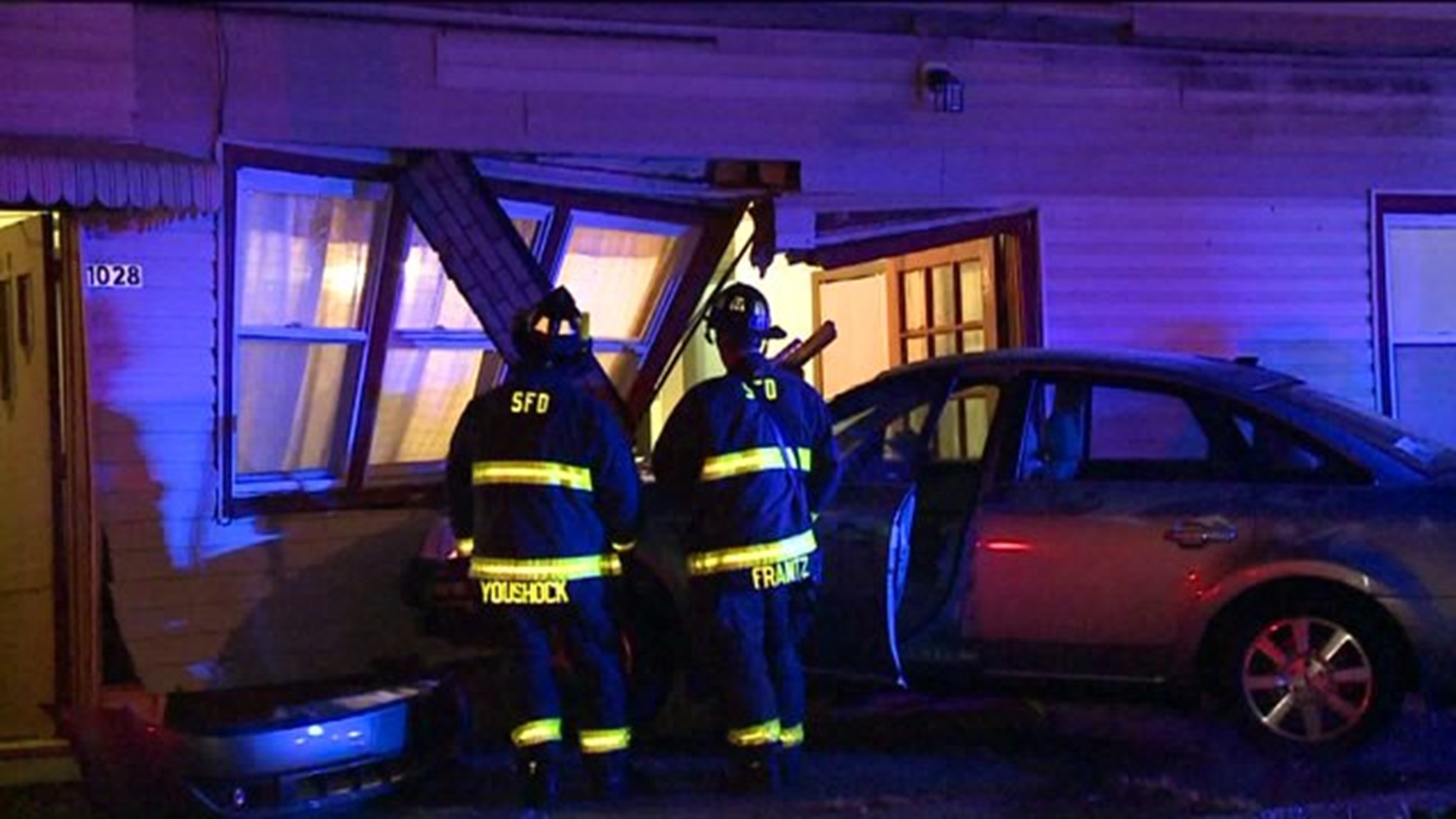 Police: Inexperienced Driver Hit Parked Car, Building in Scranton