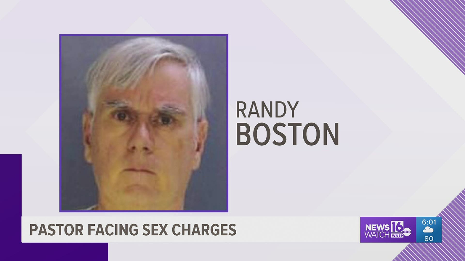 Randy Boston allegedly sexually assaulted a first-grade student in 2008 while he was a teacher at a Christian school in Chester County.