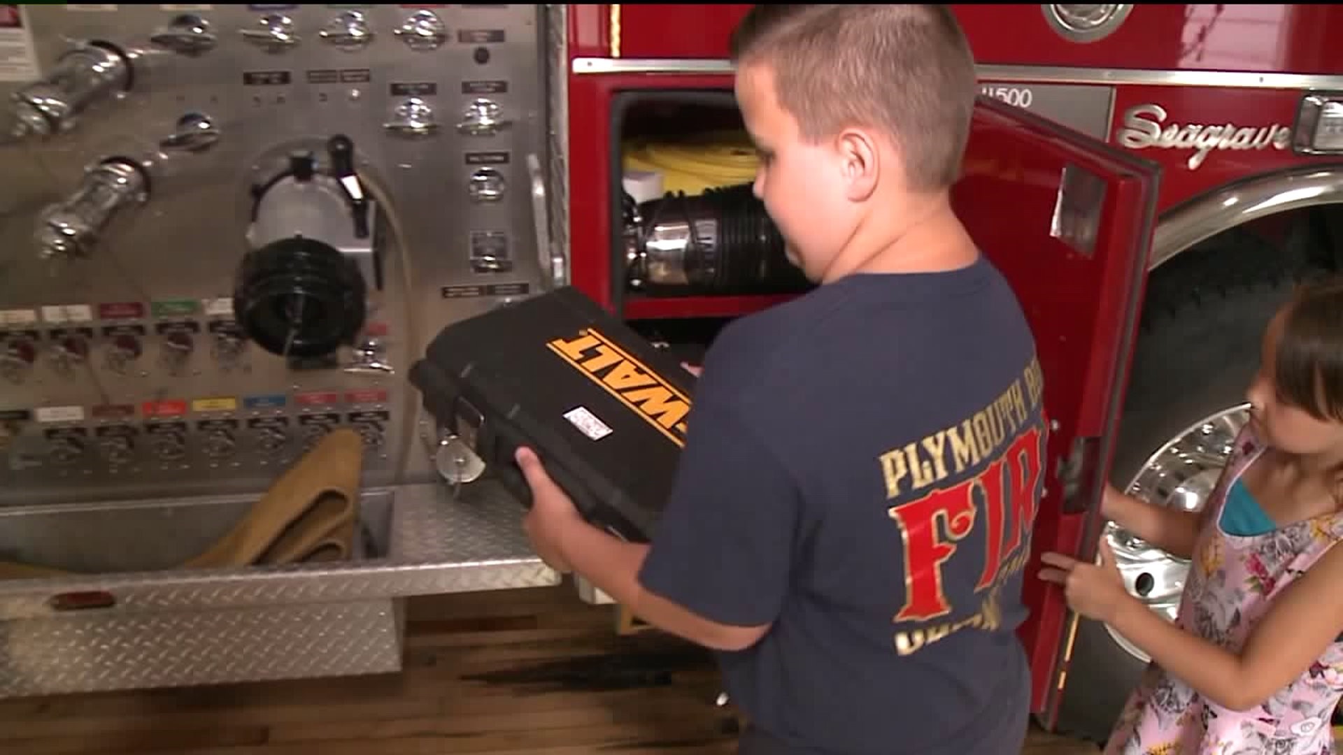 Junior Chief 'On Mission' for Fire Company