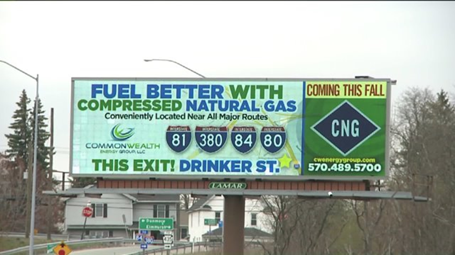 Compressed Natural Gas Station Planned for Dunmore
