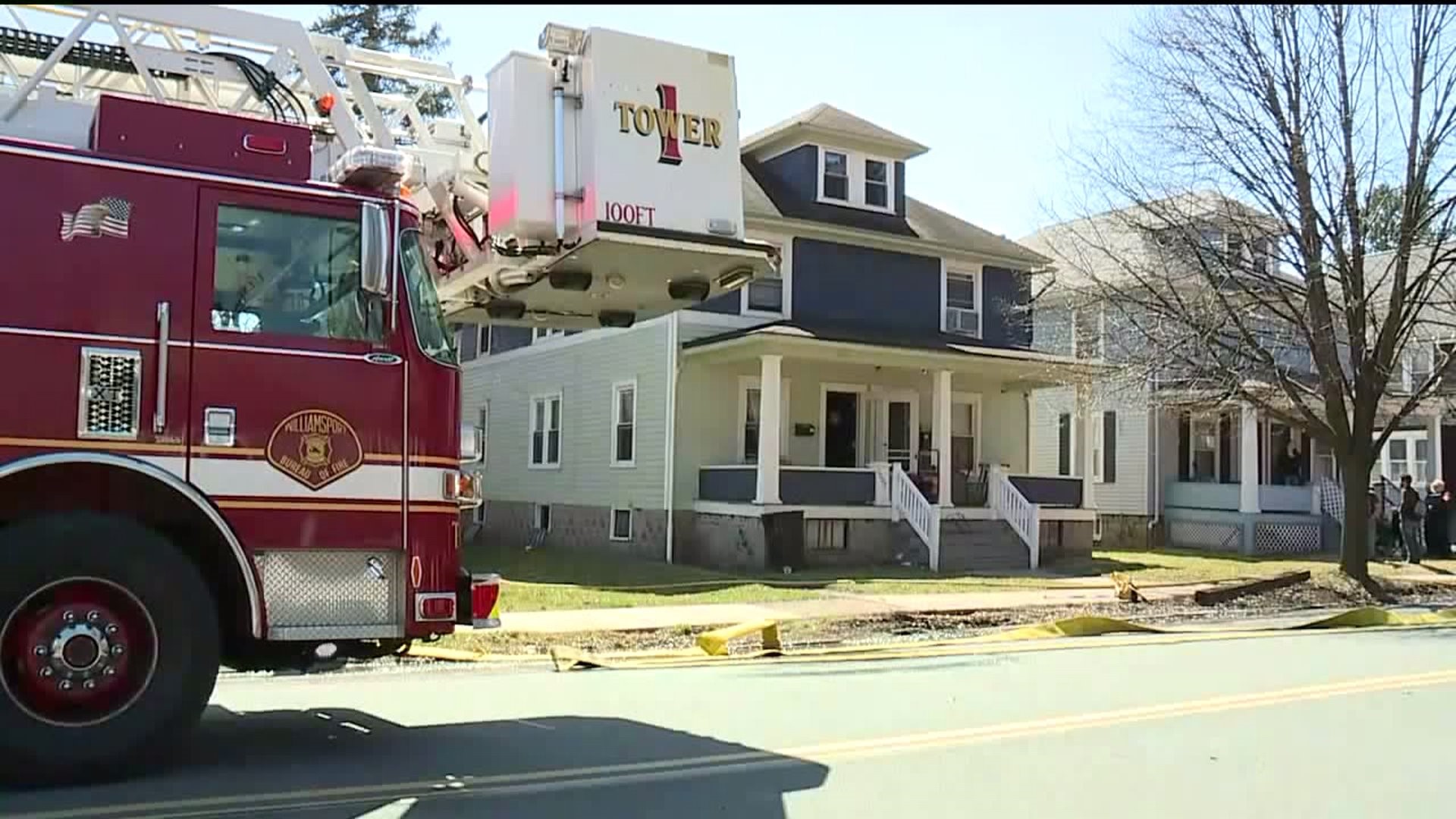 Firefighters Quickly Knock Down Flames in Williamsport